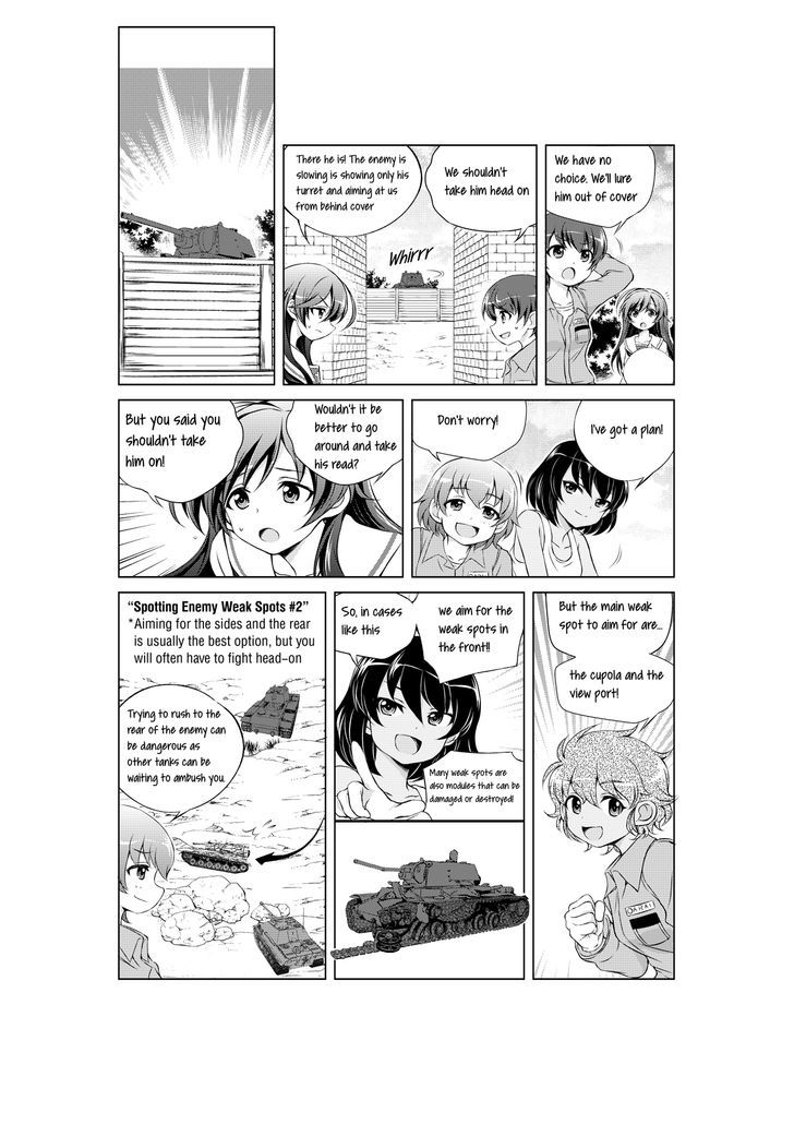 Hajimete no Senshadou - WoT for Beginners Chapter 3.5 page 4 - Chapter 3.5