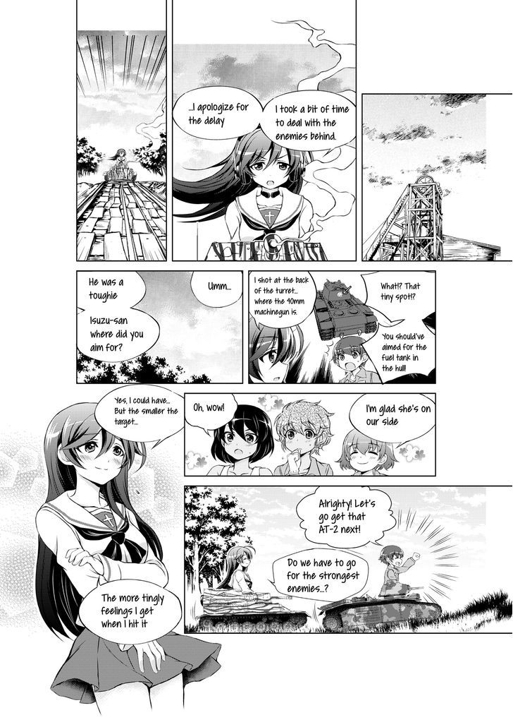 Hajimete no Senshadou - WoT for Beginners Chapter 3.5 page 8 - Chapter 3.5