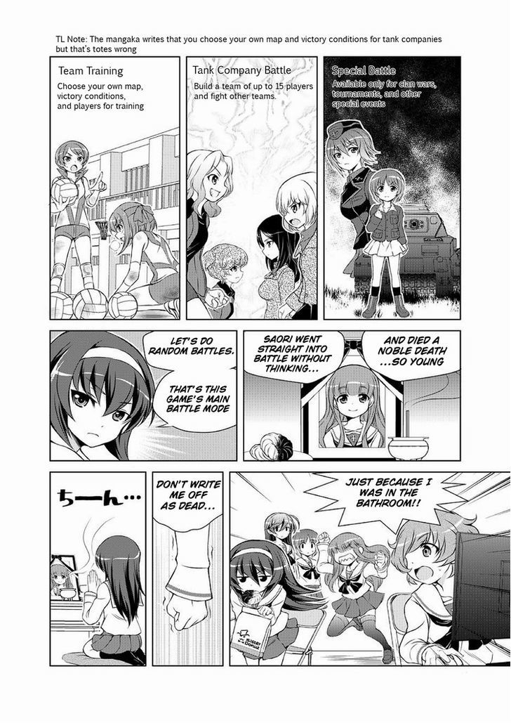 Hajimete no Senshadou - WoT for Beginners Chapter 3 page 4 - Chapter 3 : Hajimete no Senshadou - WoT for Beginners 3