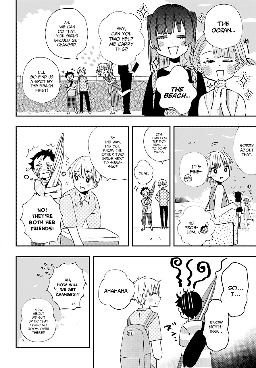 Hajimete no Suwa-san Chapter 10 page 12 - Chapter 10: The first ocean