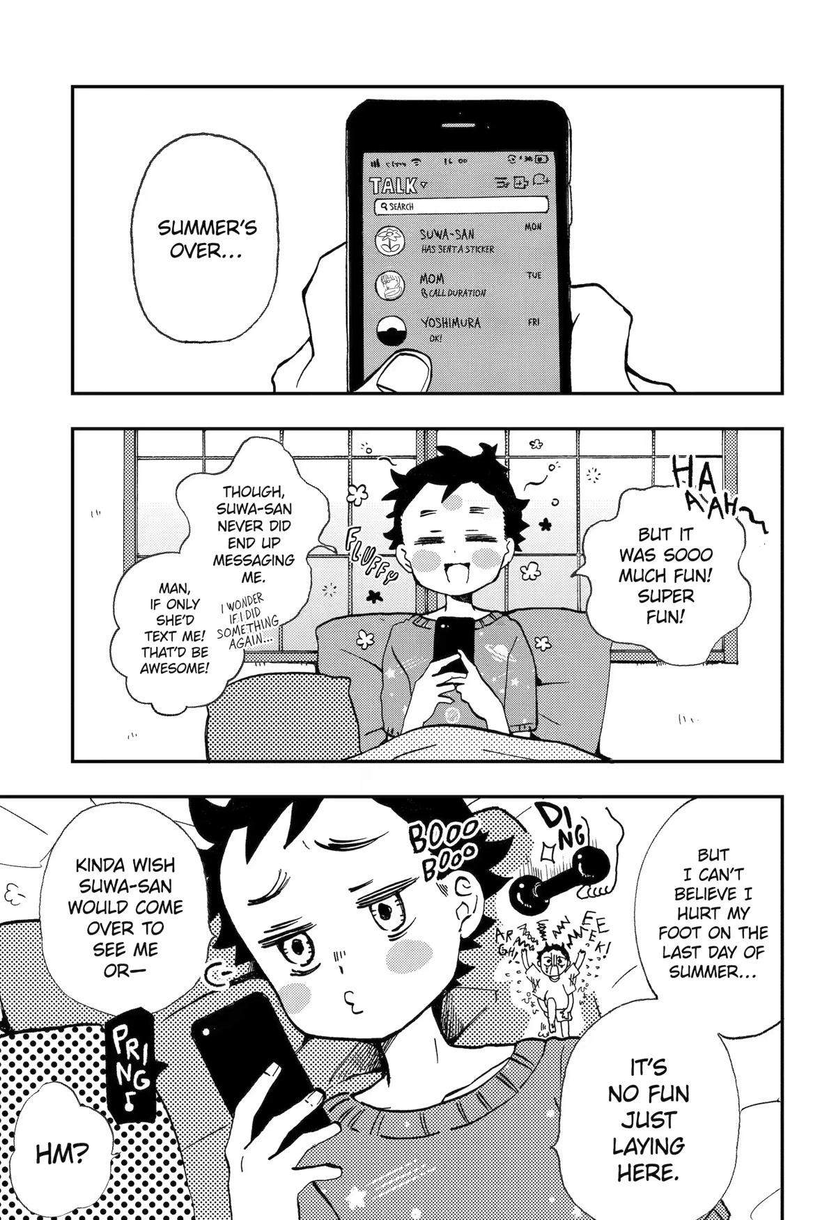 Hajimete no Suwa-san Chapter 14 page 3 - Chapter 14: First House Visit (1)
