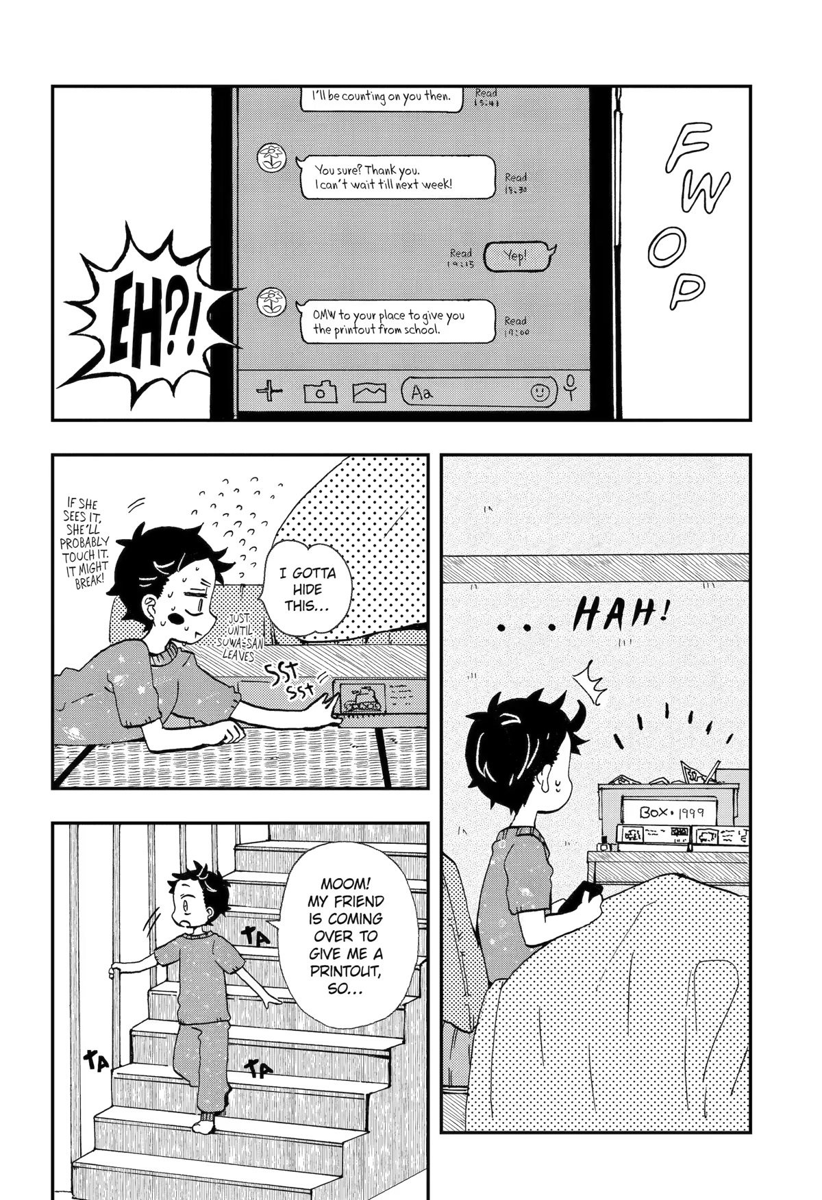 Hajimete no Suwa-san Chapter 14 page 4 - Chapter 14: First House Visit (1)