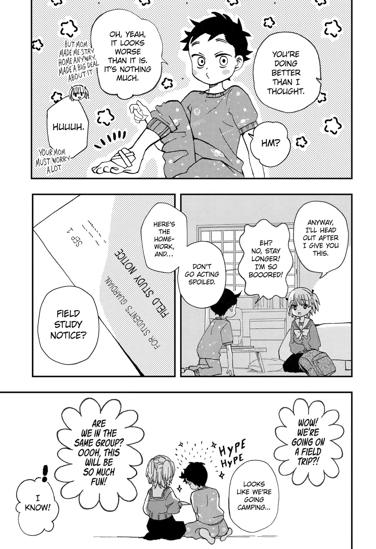 Hajimete no Suwa-san Chapter 14 page 9 - Chapter 14: First House Visit (1)