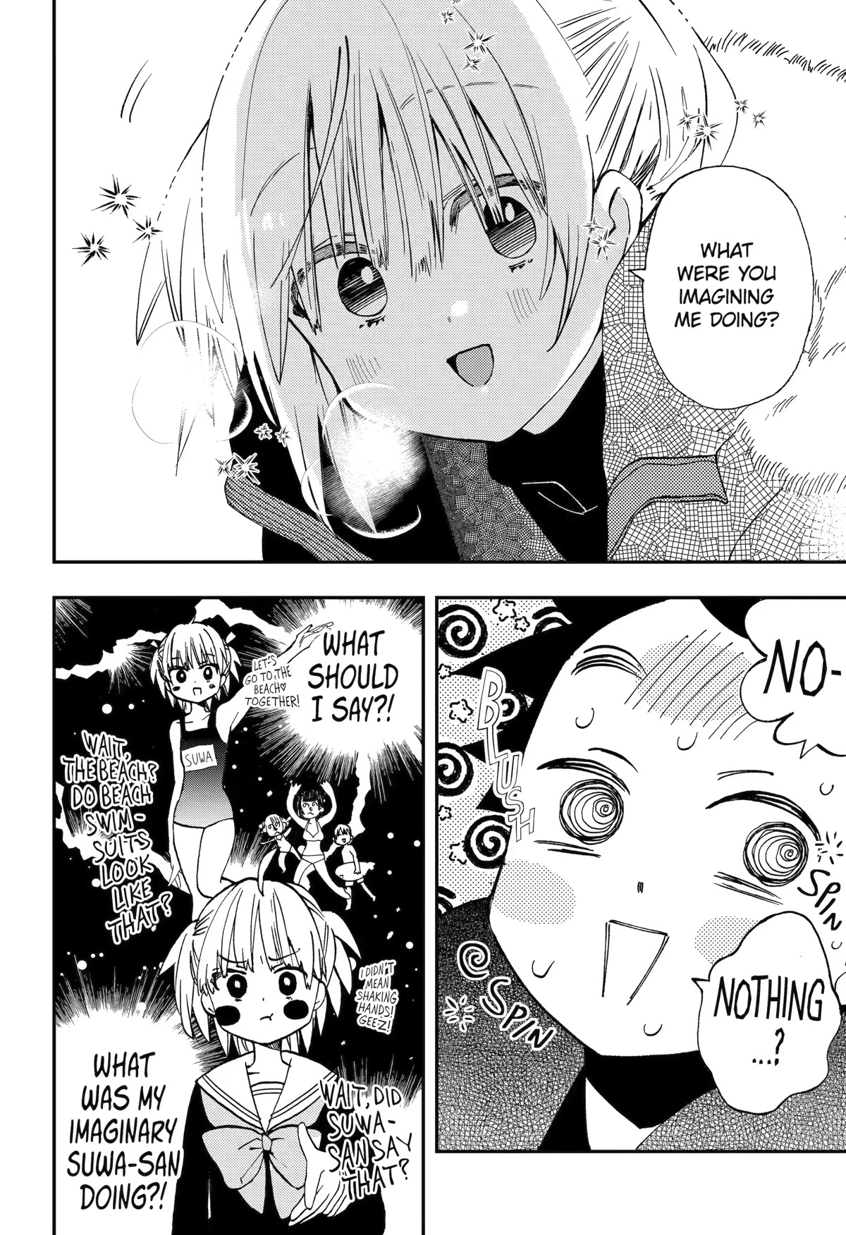 Hajimete no Suwa-san Chapter 16 page 8 - Chapter 16: First Love