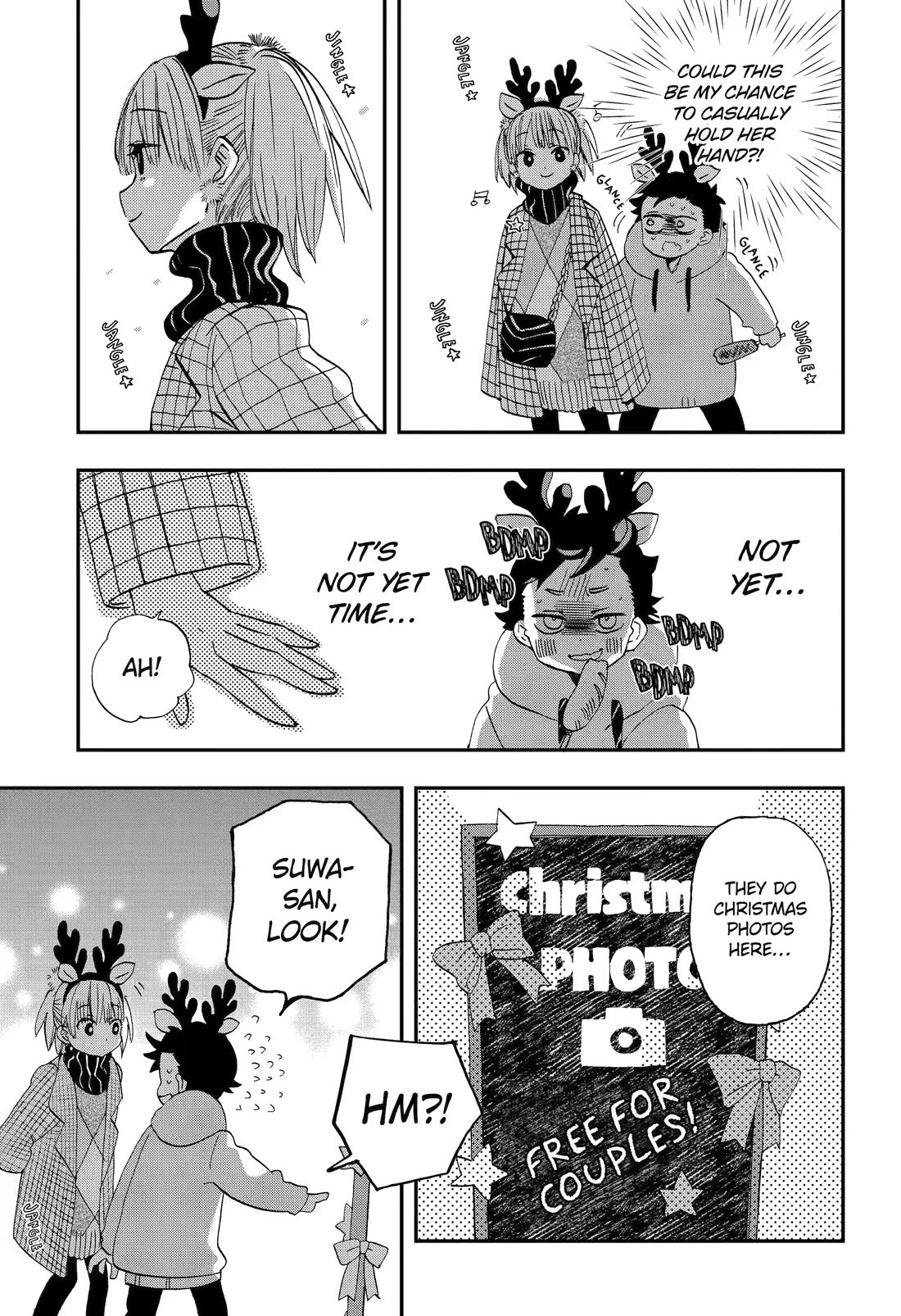 Hajimete no Suwa-san Chapter 17 page 11 - Chapter 17: First Hand Holding