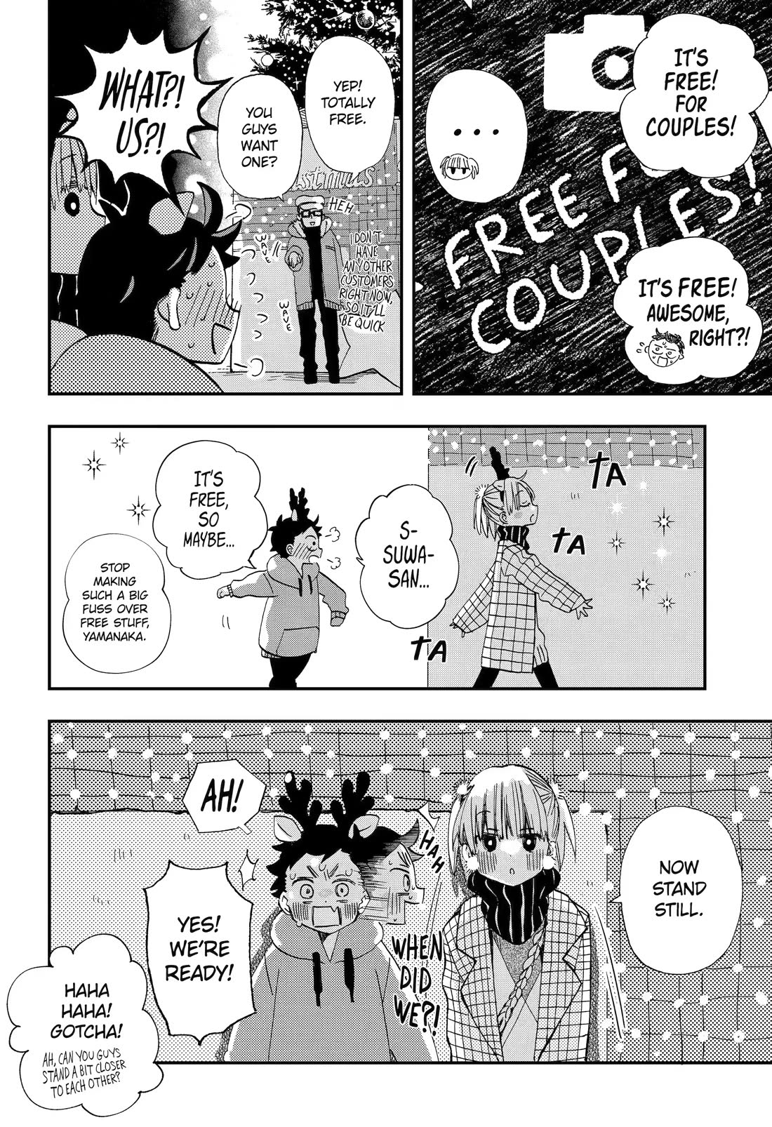 Hajimete no Suwa-san Chapter 17 page 12 - Chapter 17: First Hand Holding