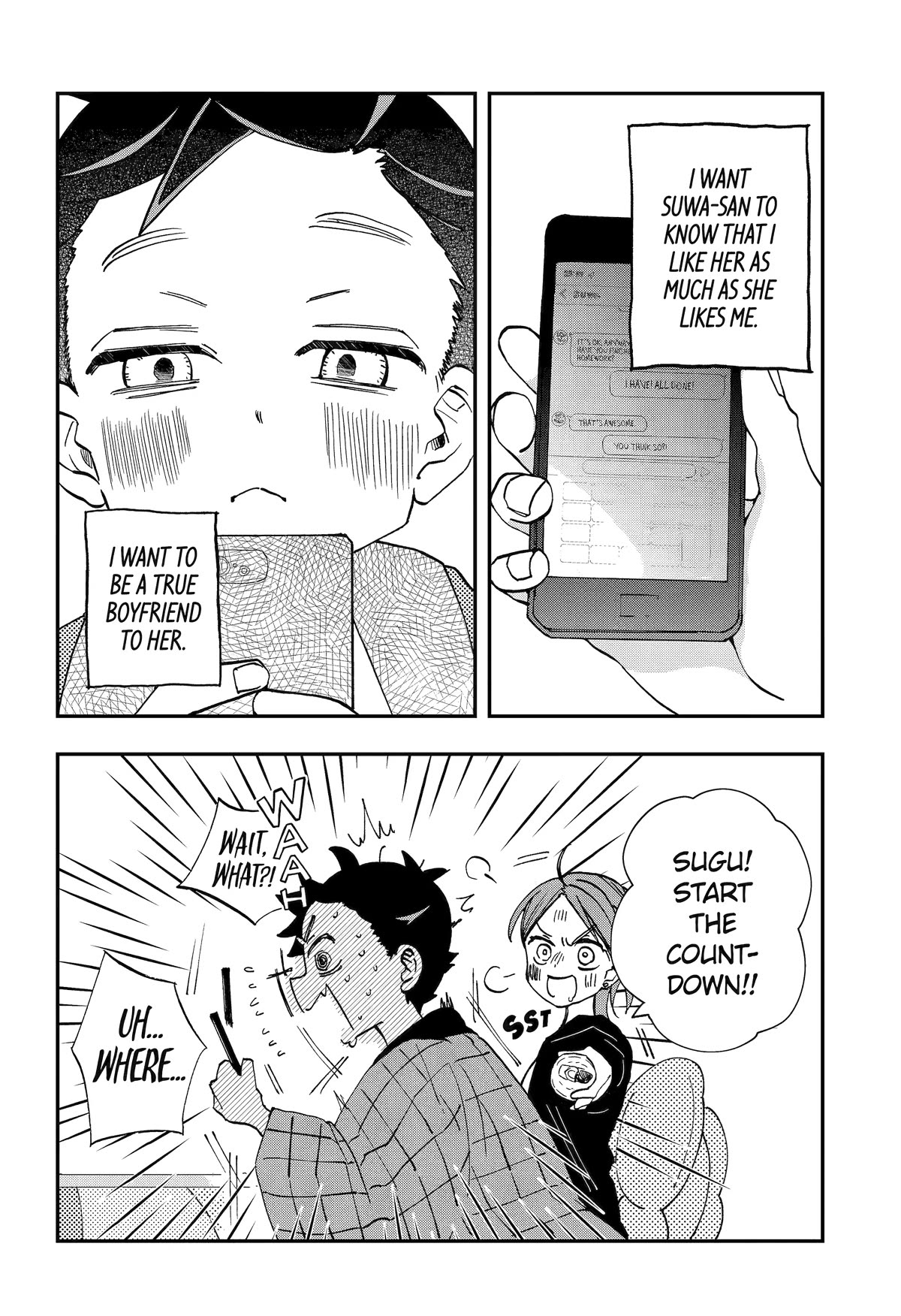 Hajimete no Suwa-san Chapter 18 page 6 - Chapter 18: First Happy New Year