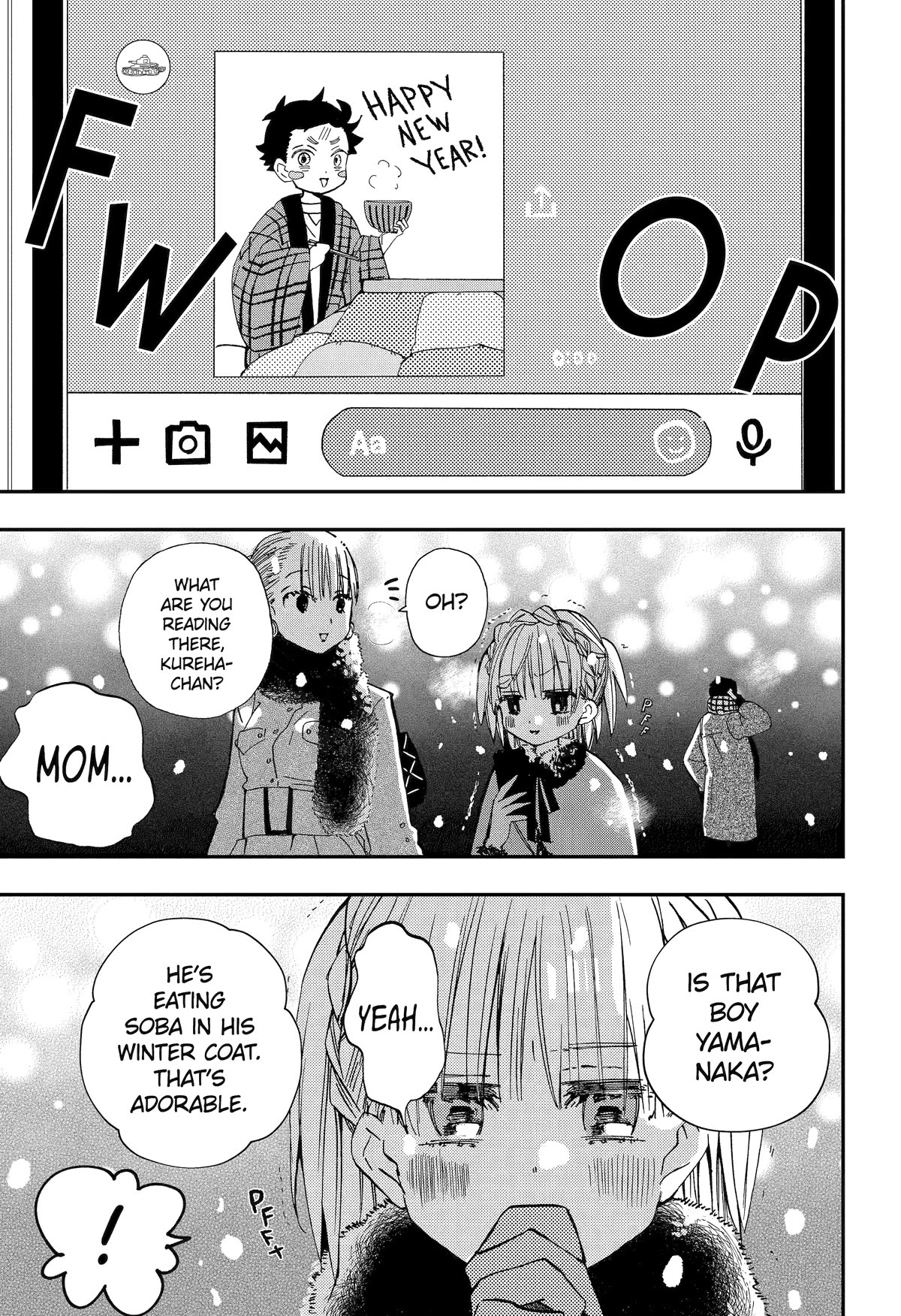 Hajimete no Suwa-san Chapter 18 page 7 - Chapter 18: First Happy New Year