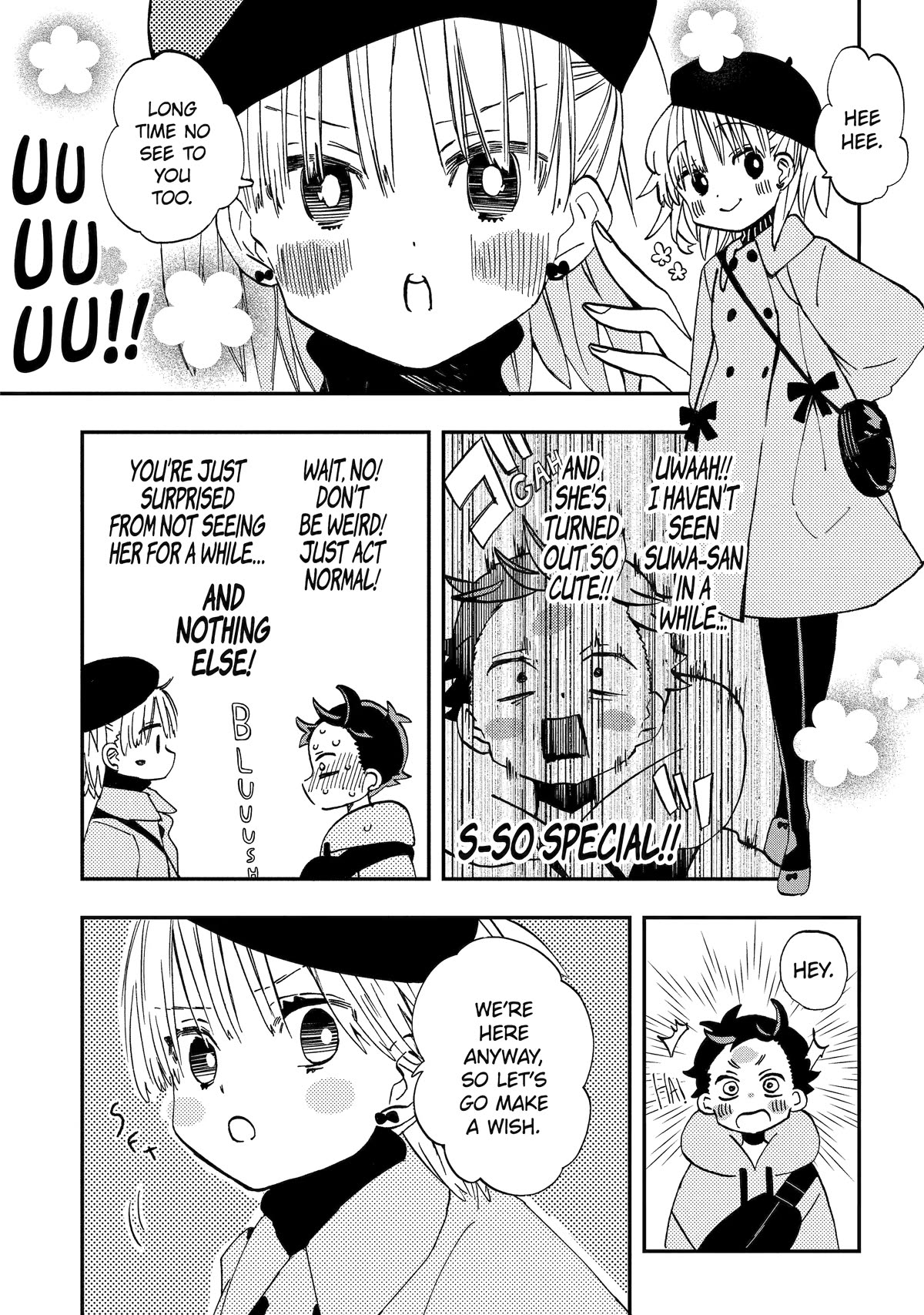 Hajimete no Suwa-san Chapter 19 page 6 - Chapter 19: First Special