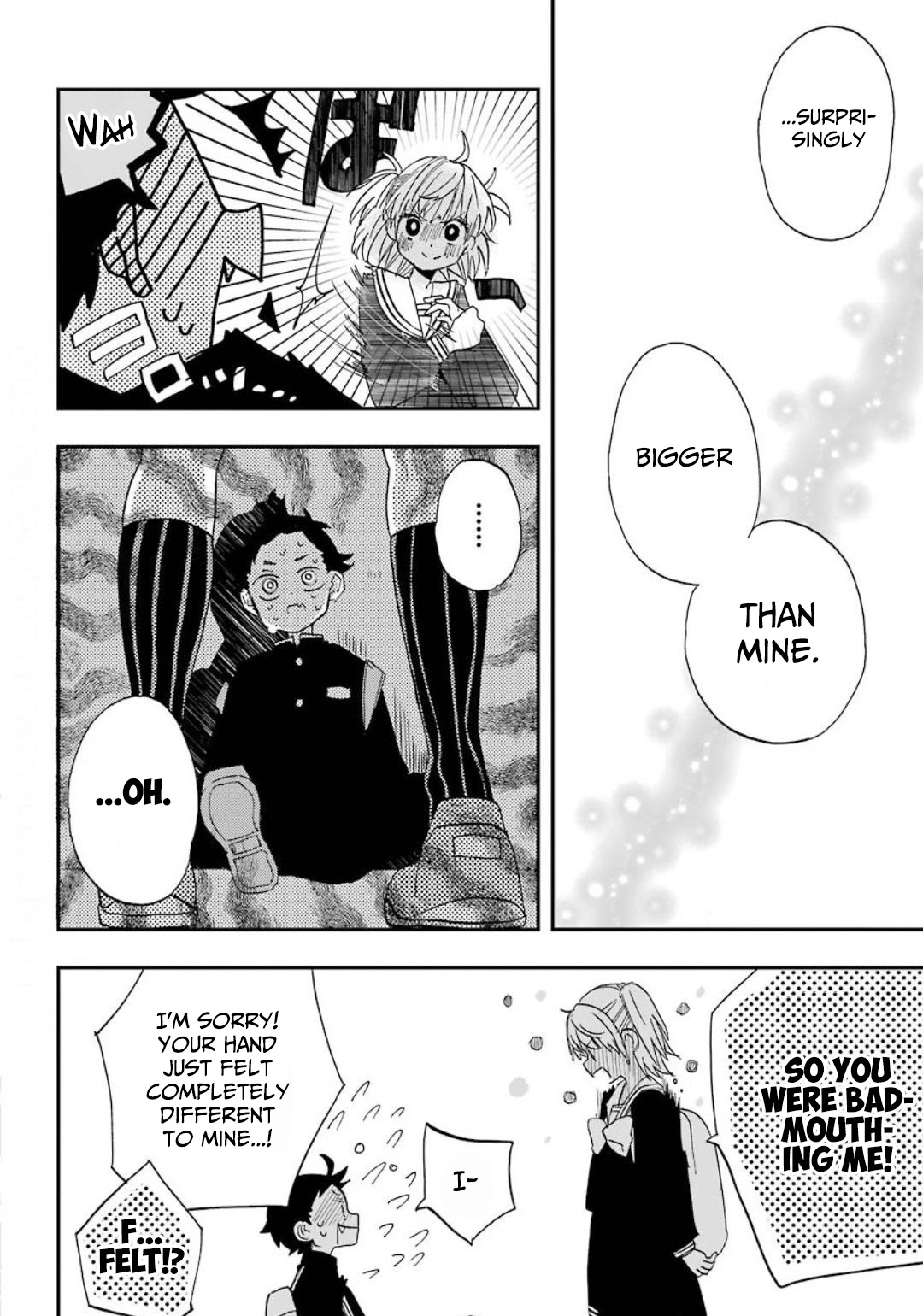 Hajimete no Suwa-san Chapter 2 page 22 - Chapter 2: My first hand to hand