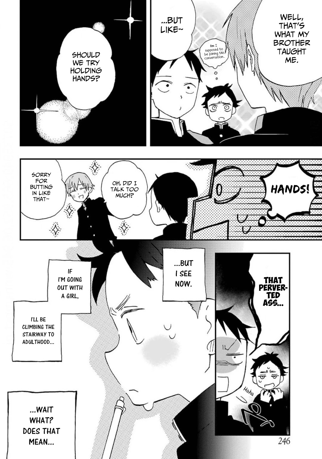Hajimete no Suwa-san Chapter 2 page 6 - Chapter 2: My first hand to hand