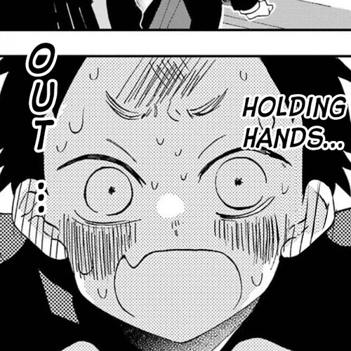Hajimete no Suwa-san Chapter 2: My first hand to hand cover