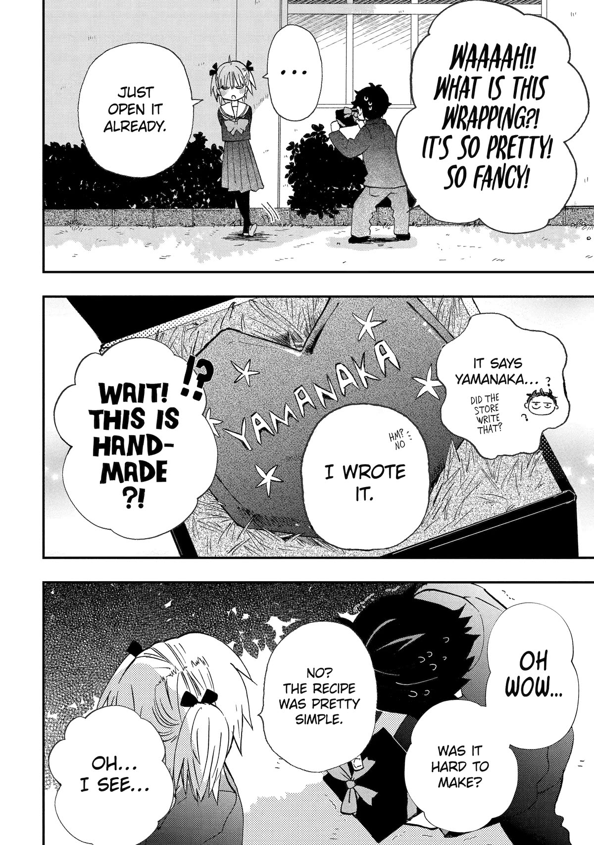 Hajimete no Suwa-san Chapter 21 page 10 - Chapter 21: First Handmade Gift