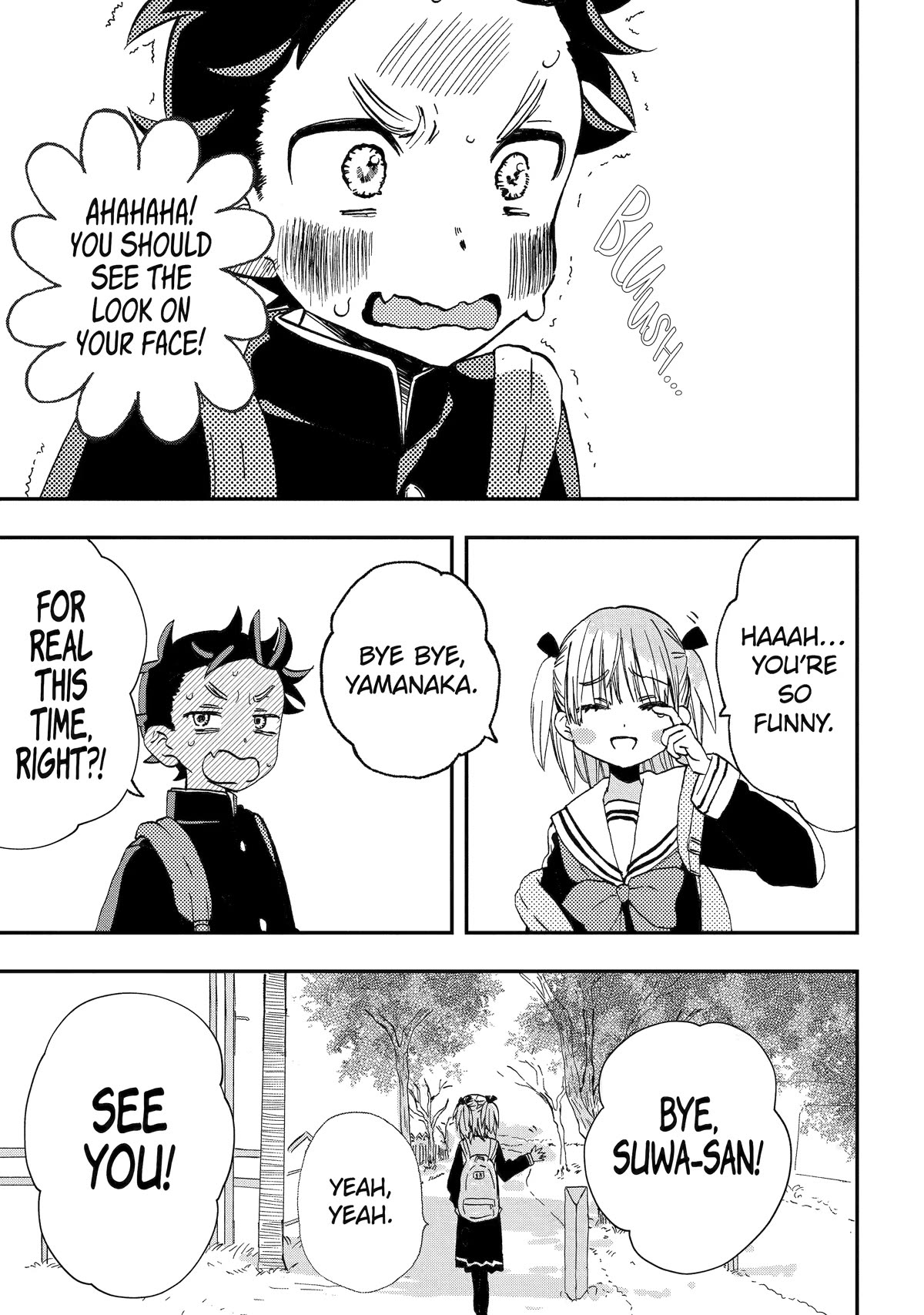 Hajimete no Suwa-san Chapter 22 page 7 - Chapter 22: First Confession