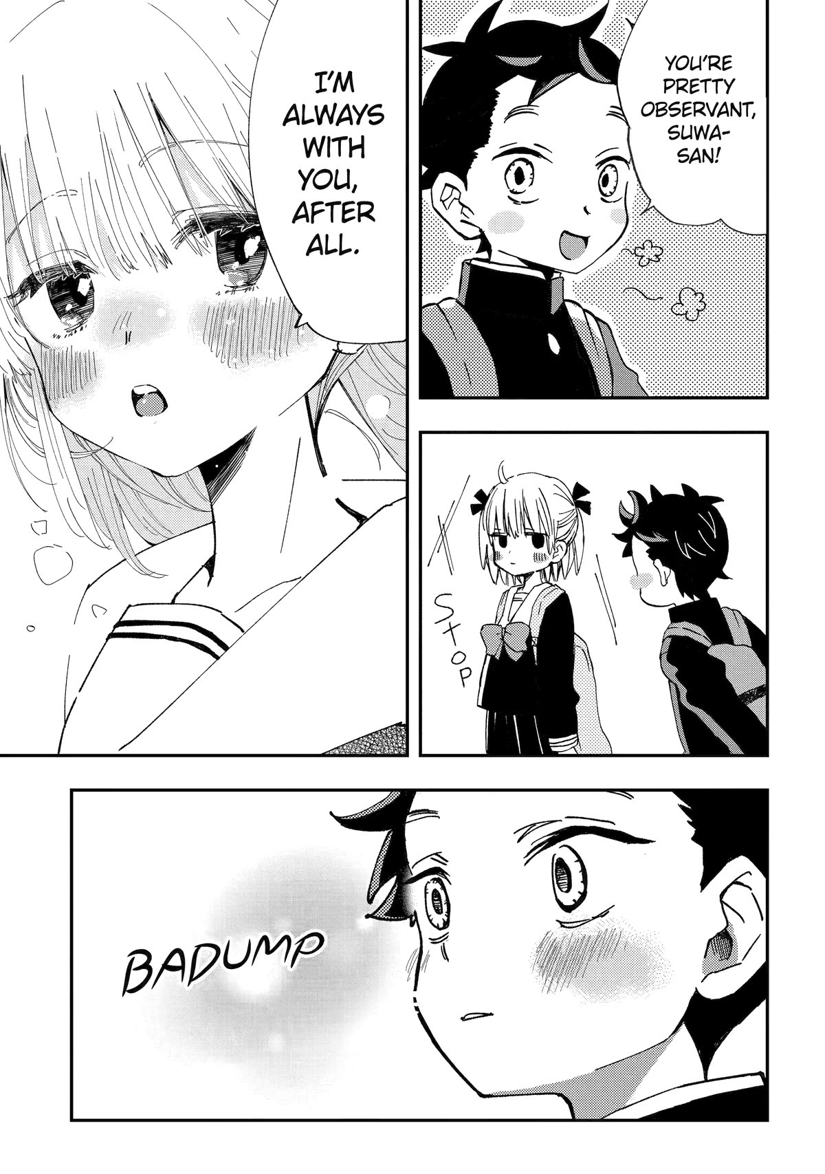 Hajimete no Suwa-san Chapter 23 page 9 - Chapter 23: My First time with Yamanaka-kun
