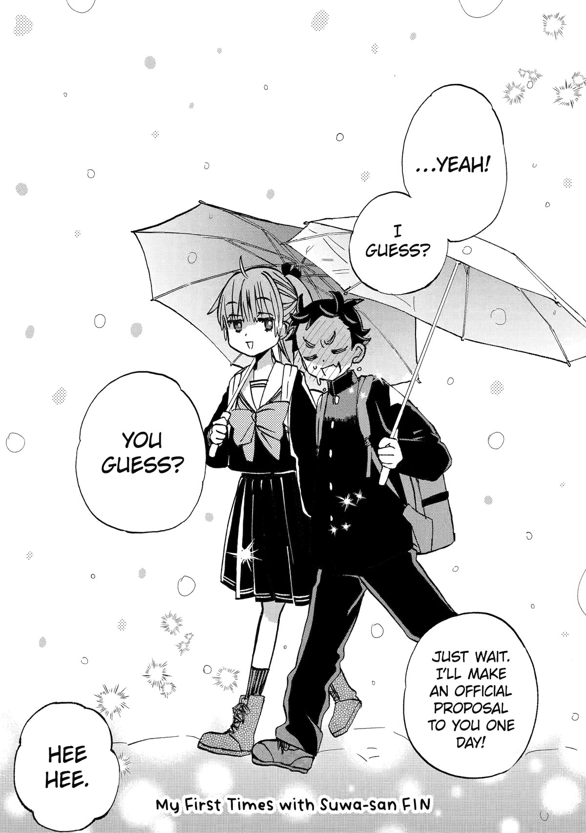 Hajimete no Suwa-san Chapter 24 page 16 - Chapter 24: Final Chapter - Our First… [END]