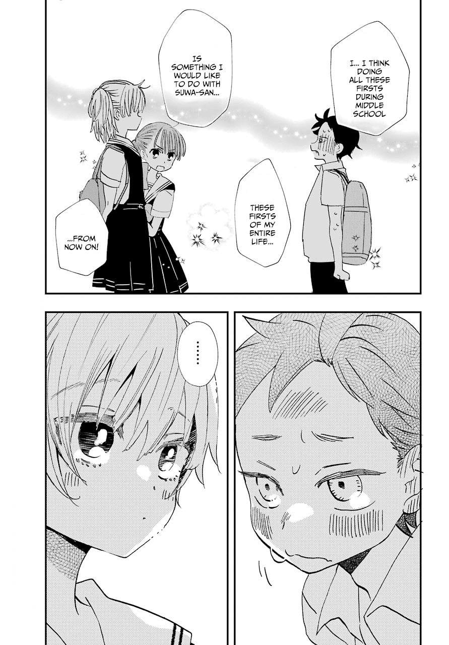 Hajimete no Suwa-san Chapter 5 page 13 - Chapter 5: The first storm