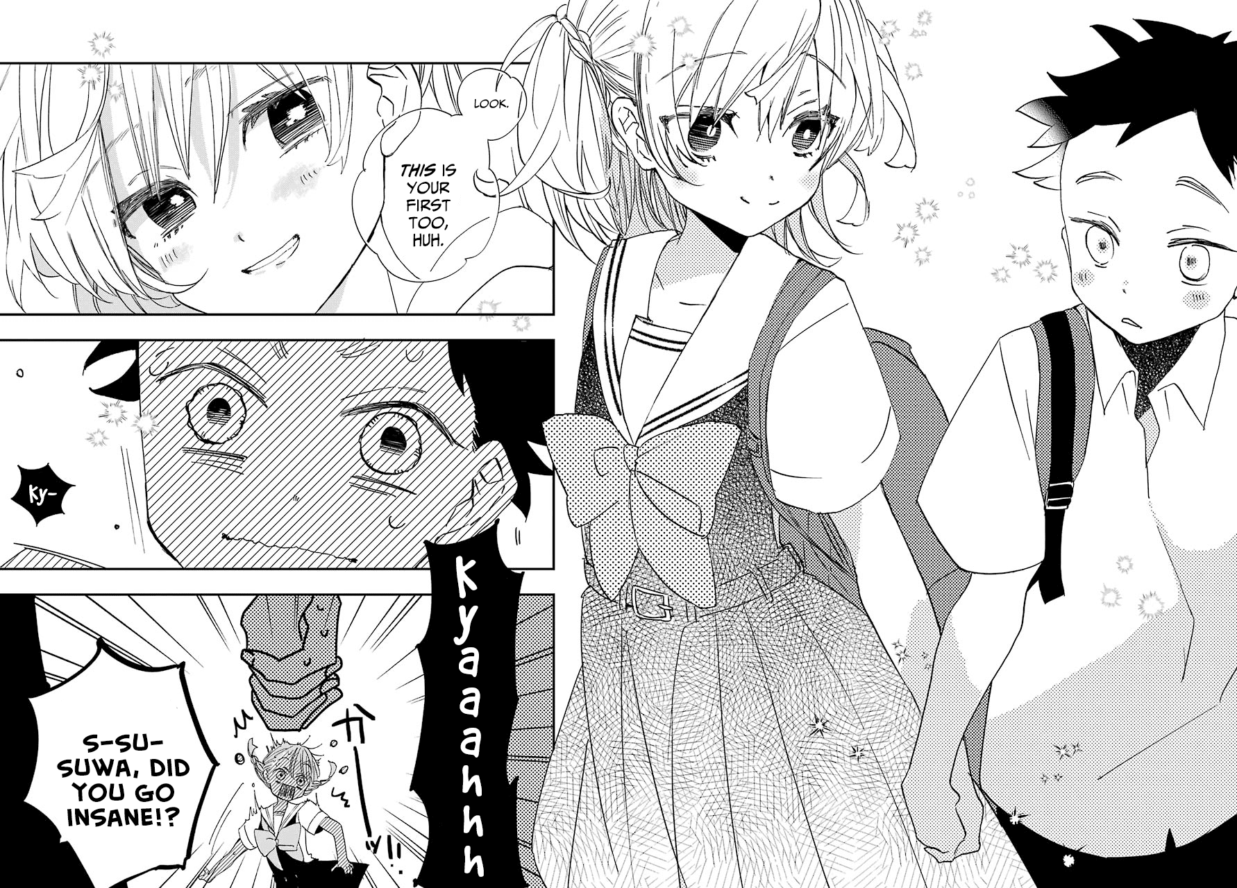 Hajimete no Suwa-san Chapter 5 page 16 - Chapter 5: The first storm