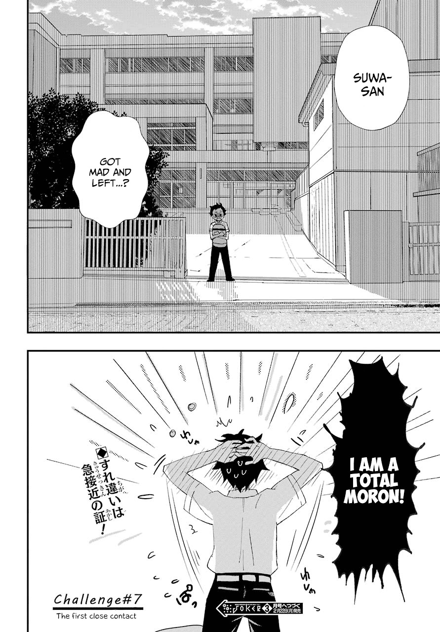 Hajimete no Suwa-san Chapter 7 page 22 - Chapter 7: The first close contact