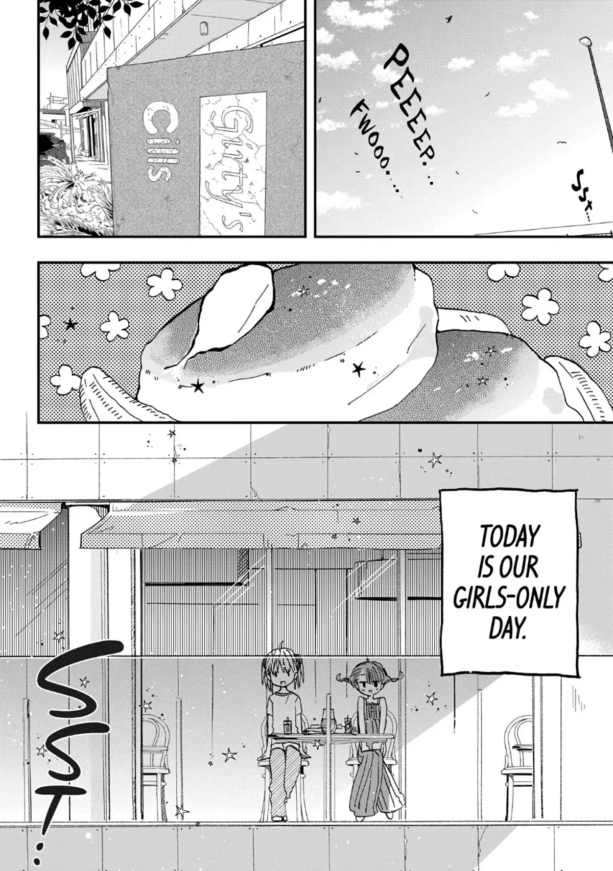 Hajimete no Suwa-san Chapter 8.5 page 2 - Chapter 8.5: Suwa-san's Girls Only Day