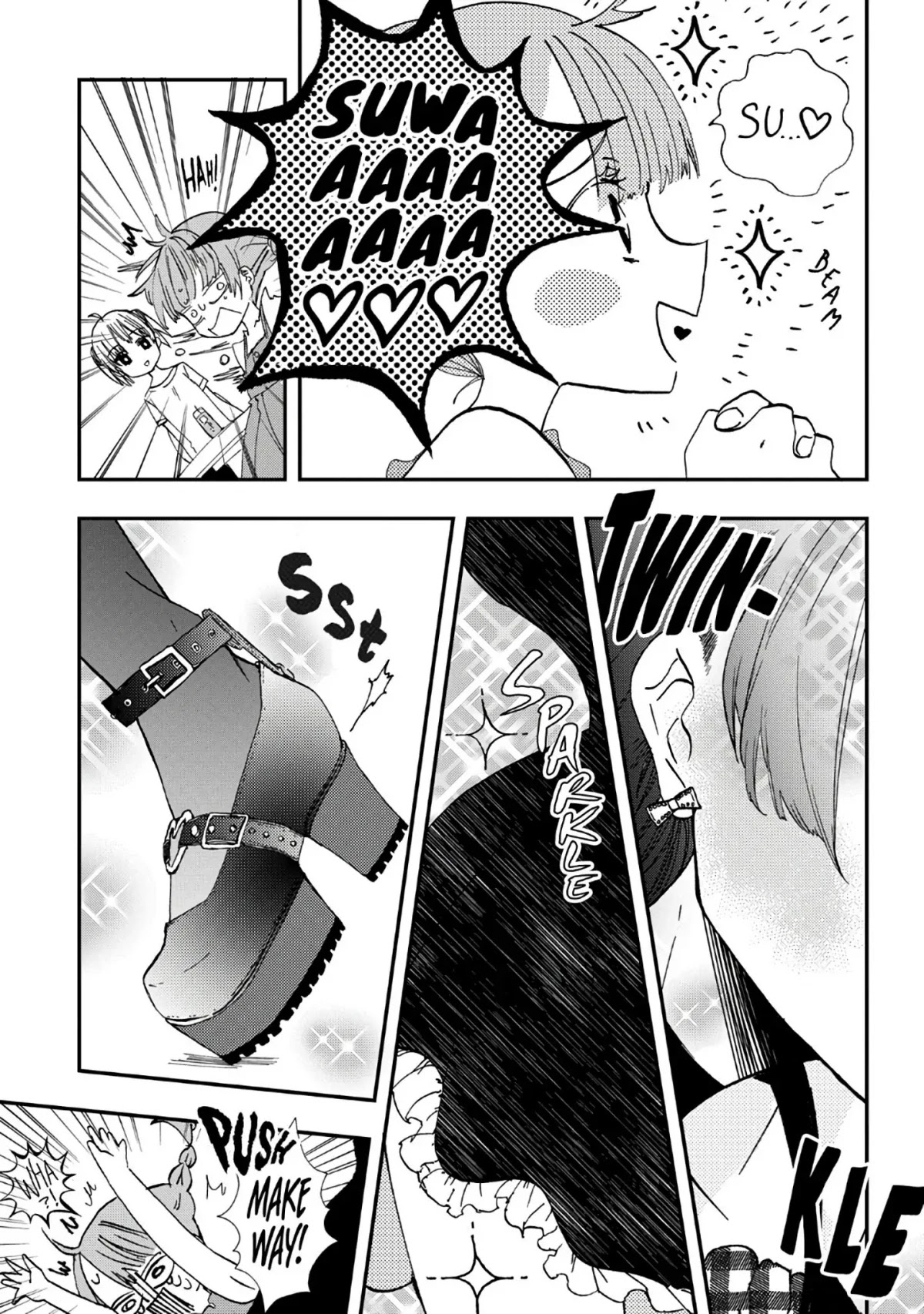Hajimete no Suwa-san Chapter 8.5 page 5 - Chapter 8.5: Suwa-san's Girls Only Day