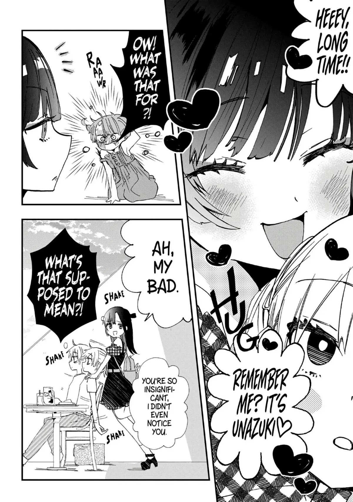 Hajimete no Suwa-san Chapter 8.5 page 6 - Chapter 8.5: Suwa-san's Girls Only Day