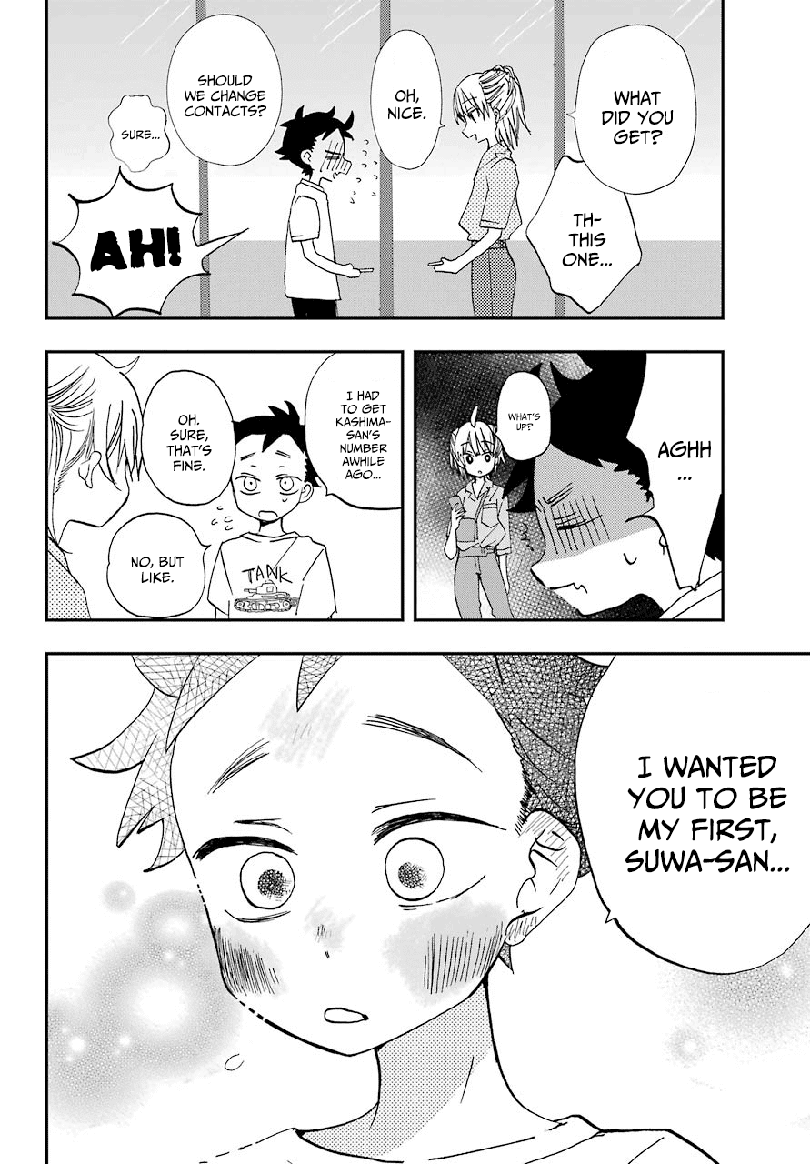 Hajimete no Suwa-san Chapter 8 page 18 - Chapter 8: The first smartphone