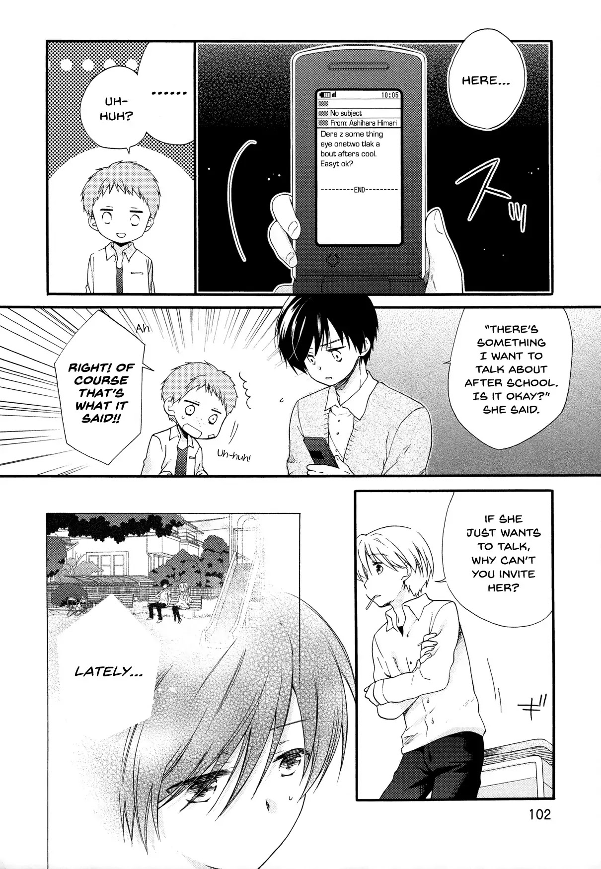 Hajiotsu. Chapter 30 page 4 - Chapter 30