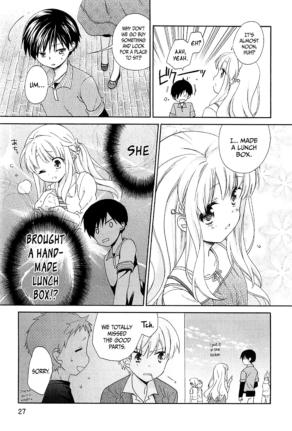 Hajiotsu. Chapter 7 page 28 - Chapter 7 : Step.7