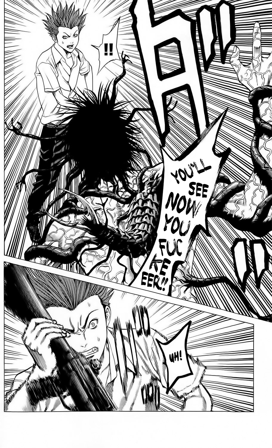 Hakaijuu Chapter 20 page 36 - Chapter 20: Out of Control