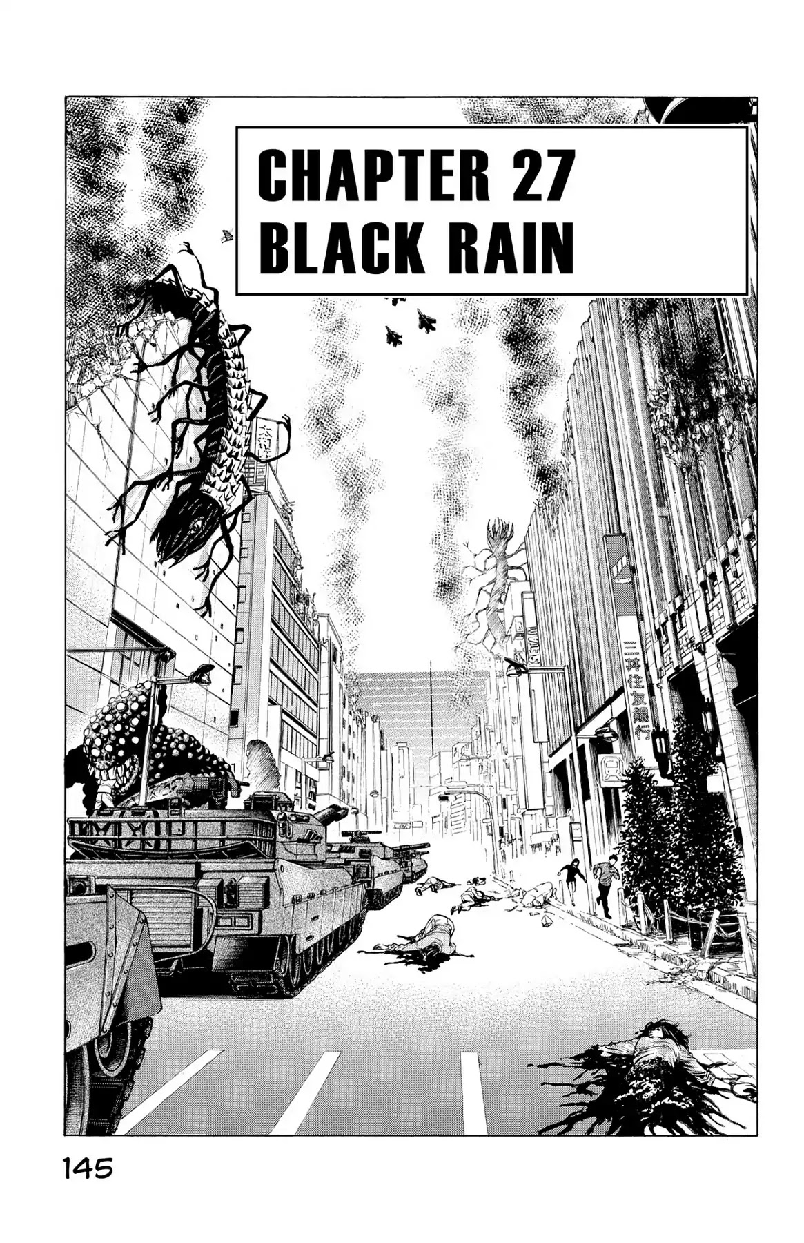 Hakaijuu Chapter 27 page 1 - Chapter 27: Black Rain