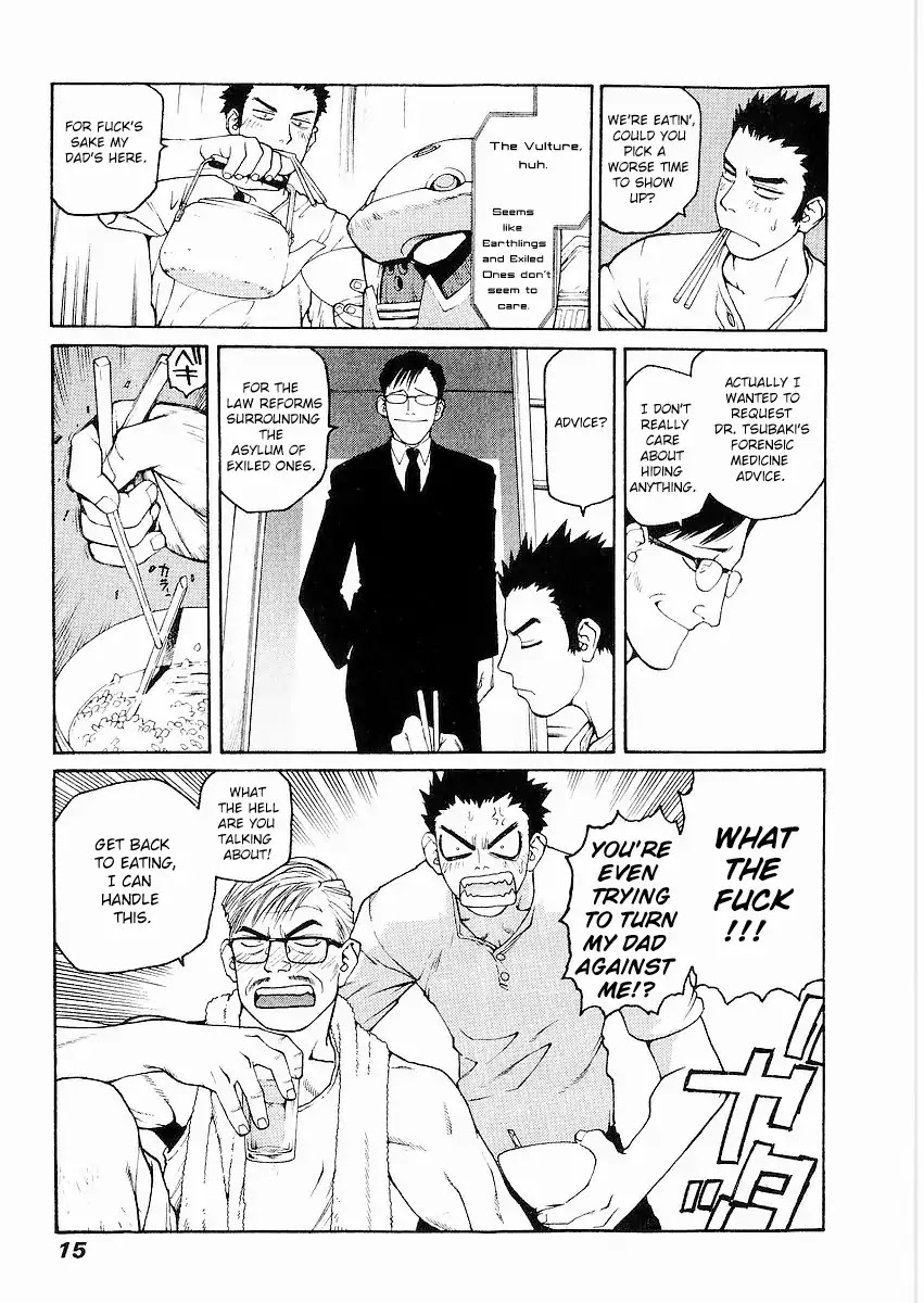 Hakaima Sadamitsu Chapter 6 page 14 - Chapter 6: Vulture