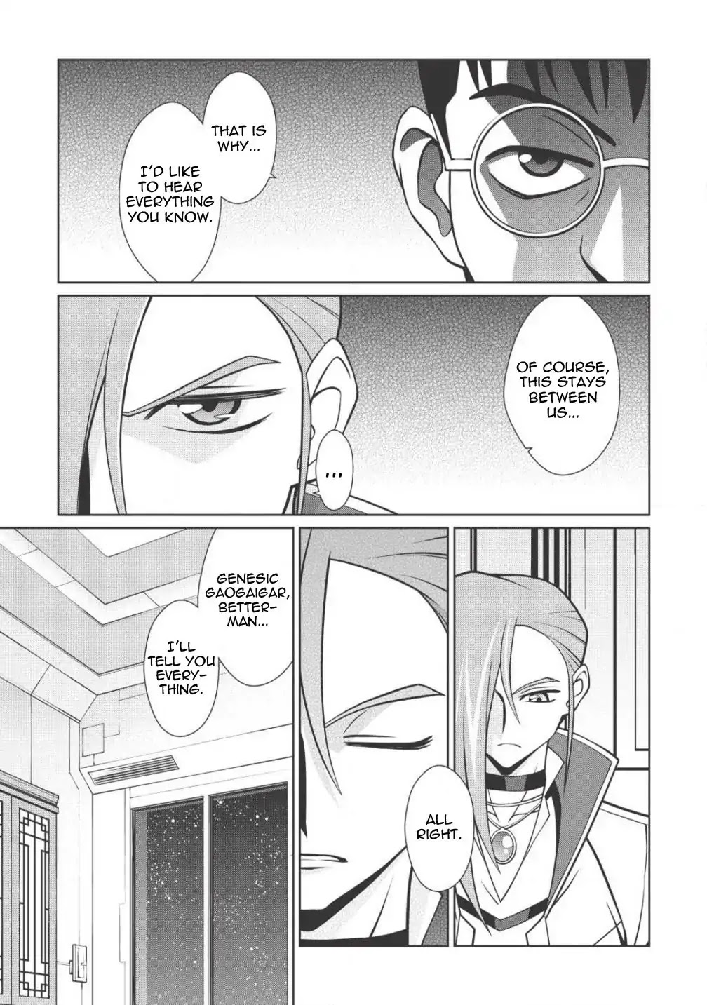 Hakaiou ~GaoGaiGar vs Betterman~ the COMIC Chapter 2.4-1 page 5 - Vol.2 Chapter 4.1: Key -RAKAN- (Part One)