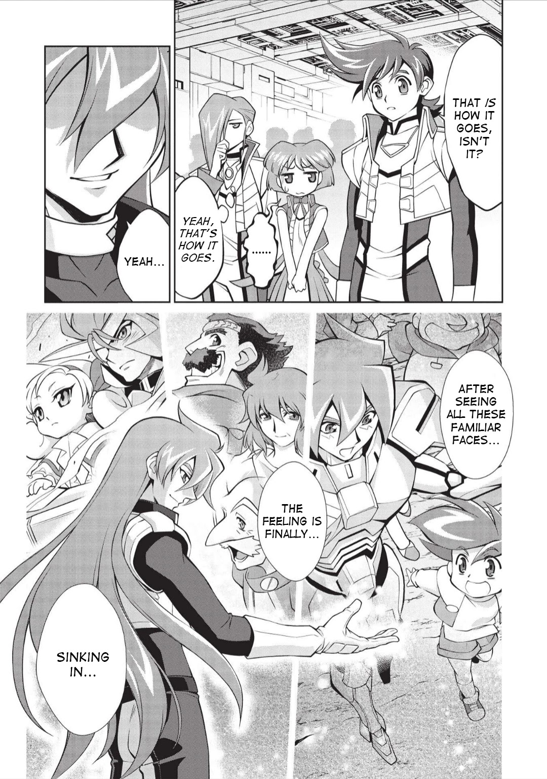 Hakaiou ~GaoGaiGar vs Betterman~ the COMIC Chapter 5.6-1 page 19 - Vol.5 Chapter 6.01: Portent -KIZASI- (Part 01)