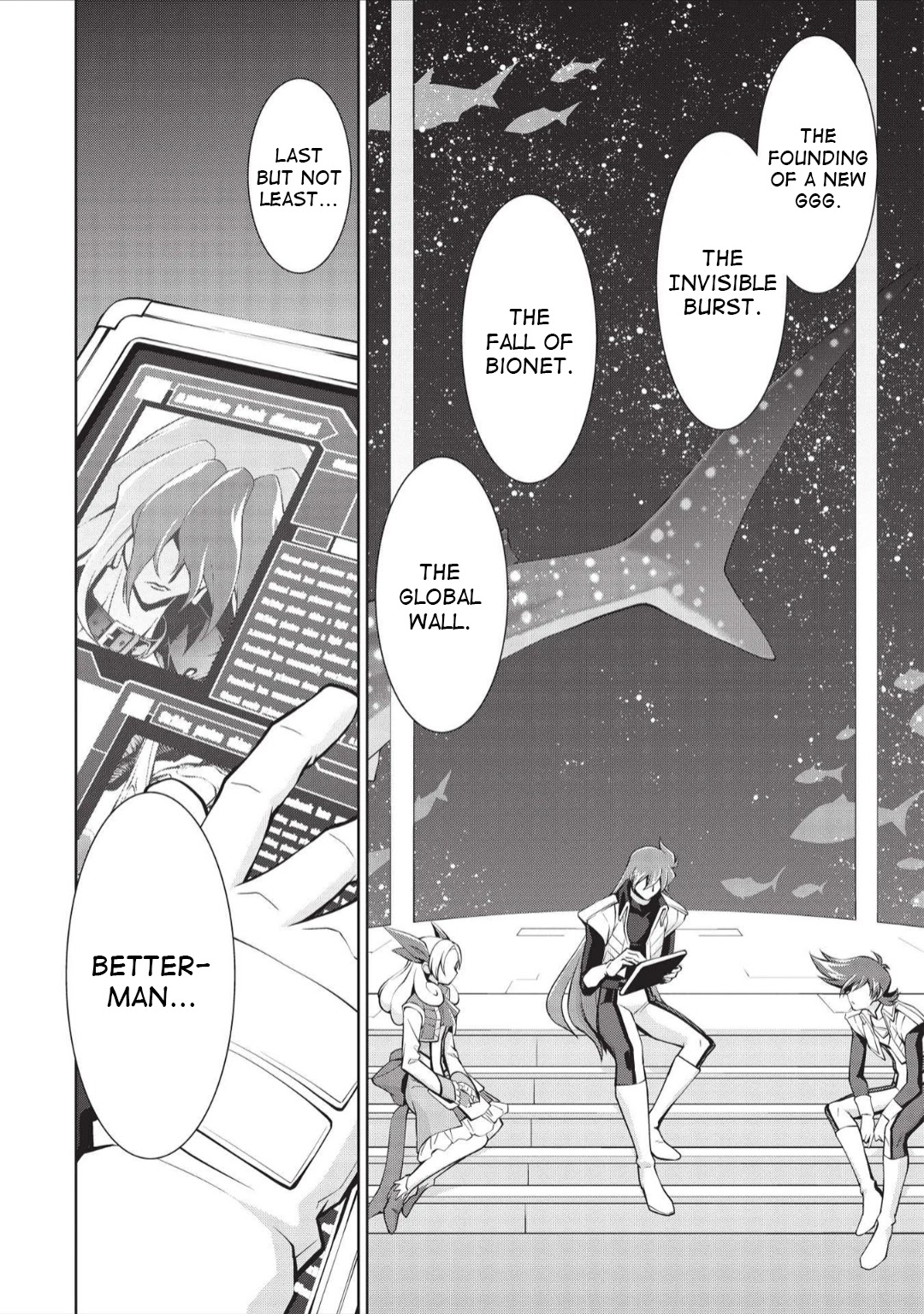 Hakaiou ~GaoGaiGar vs Betterman~ the COMIC Chapter 5.6-1 page 26 - Vol.5 Chapter 6.01: Portent -KIZASI- (Part 01)