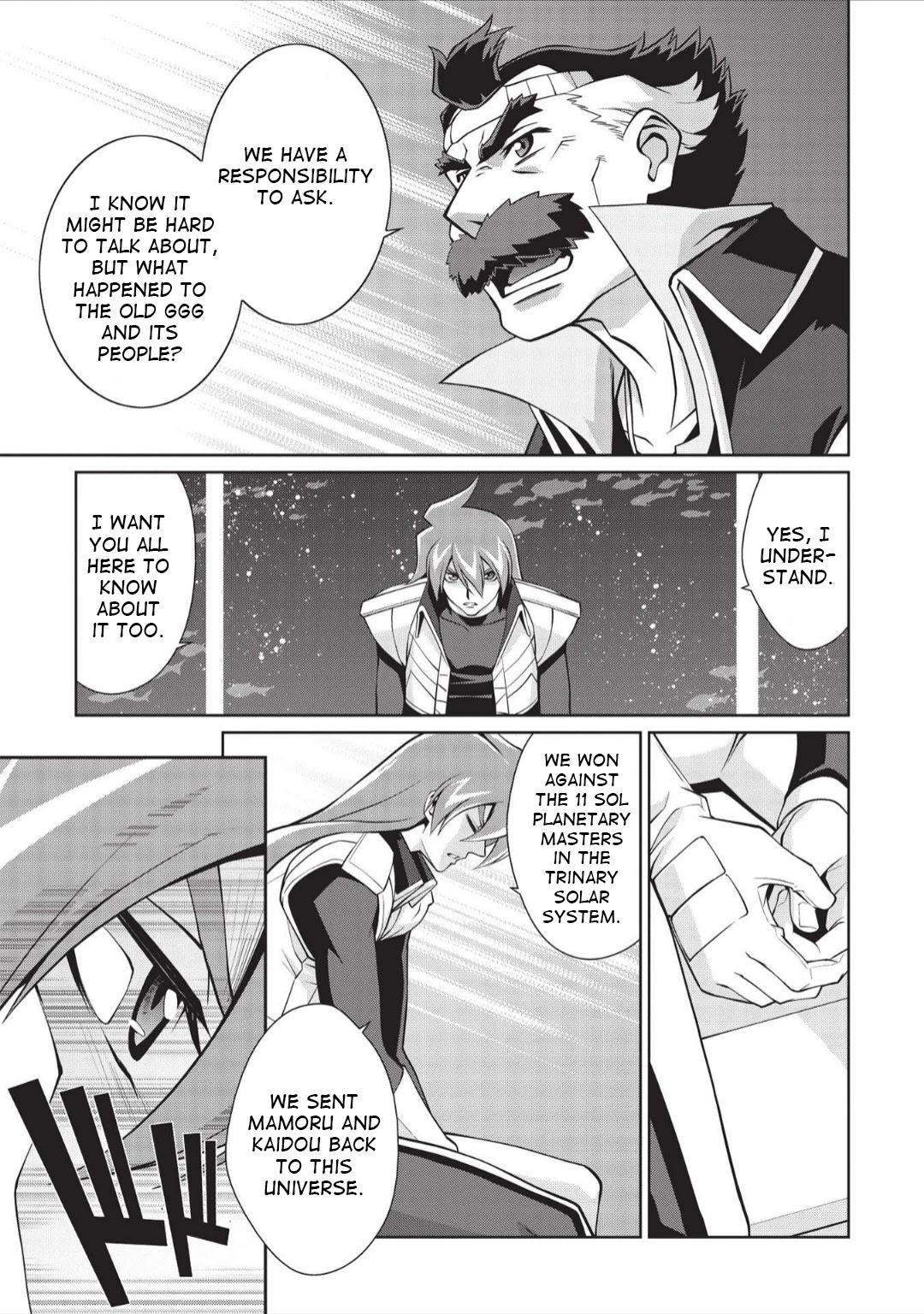 Hakaiou ~GaoGaiGar vs Betterman~ the COMIC Chapter 5.6-1 page 29 - Vol.5 Chapter 6.01: Portent -KIZASI- (Part 01)