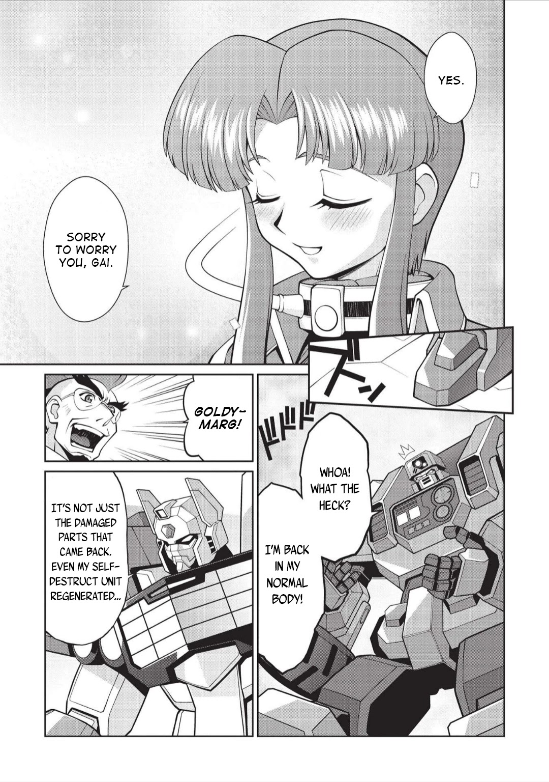 Hakaiou ~GaoGaiGar vs Betterman~ the COMIC Chapter 5.6-2 page 12 - Vol.5 Chapter 6.02: Portent -KIZASI- (Part 2)
