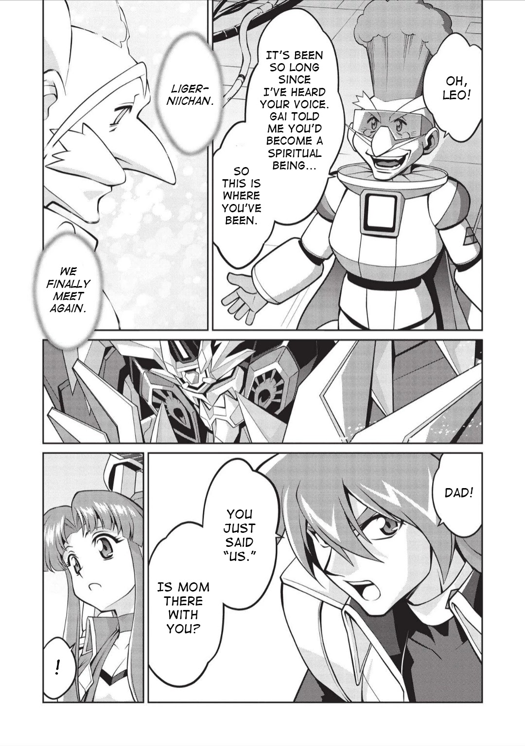 Hakaiou ~GaoGaiGar vs Betterman~ the COMIC Chapter 5.6-2 page 26 - Vol.5 Chapter 6.02: Portent -KIZASI- (Part 2)