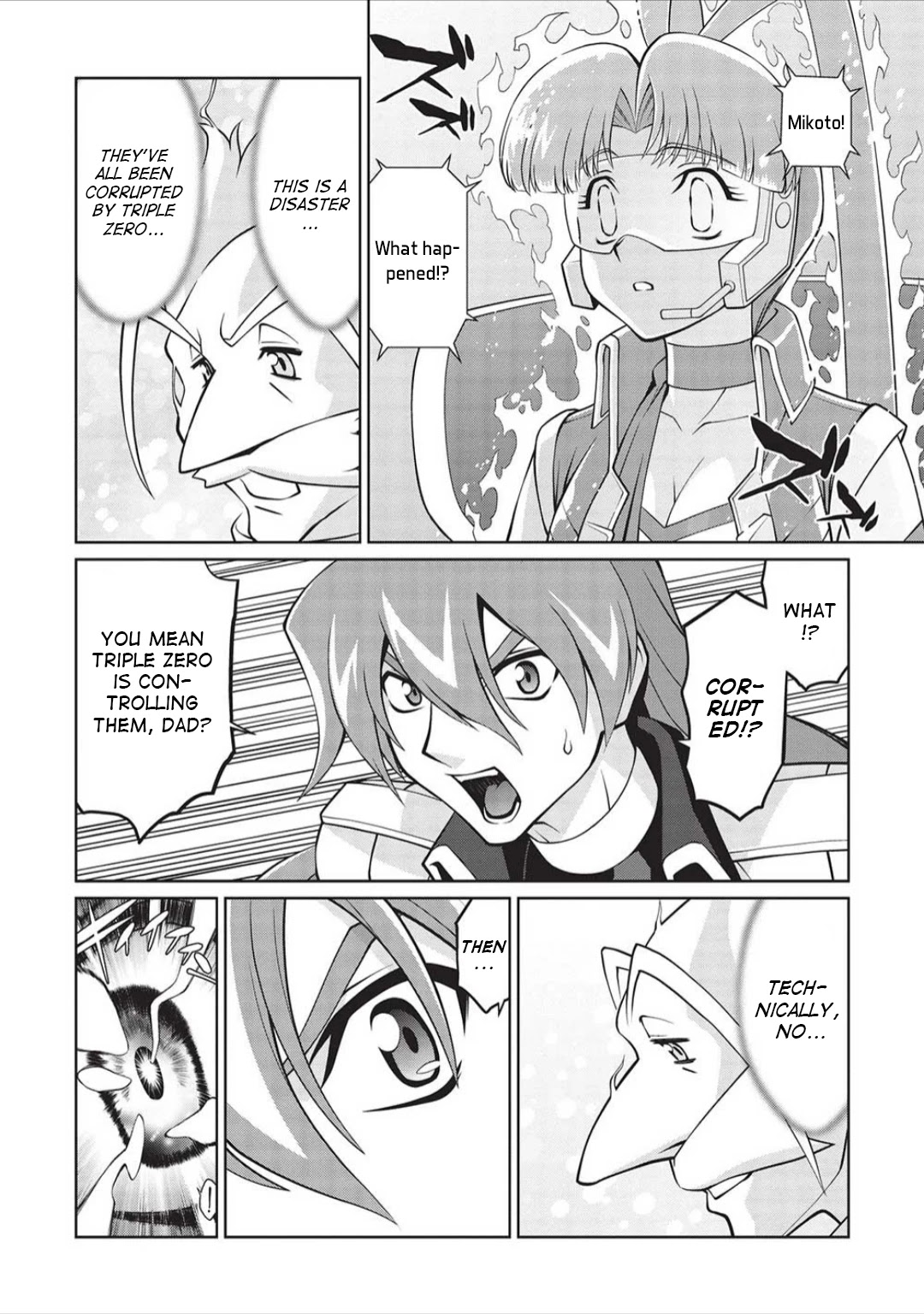 Hakaiou ~GaoGaiGar vs Betterman~ the COMIC Chapter 5.6-3 page 18 - Vol.5 Chapter 6.03: Portent -KIZASI- (Part 3)