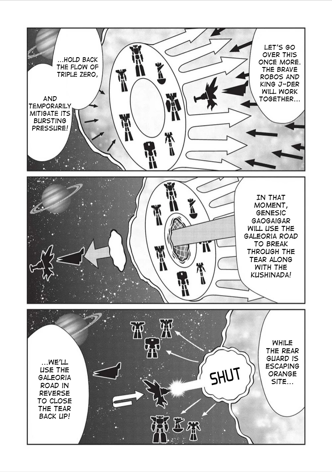 Hakaiou ~GaoGaiGar vs Betterman~ the COMIC Chapter 5.6-3 page 5 - Vol.5 Chapter 6.03: Portent -KIZASI- (Part 3)