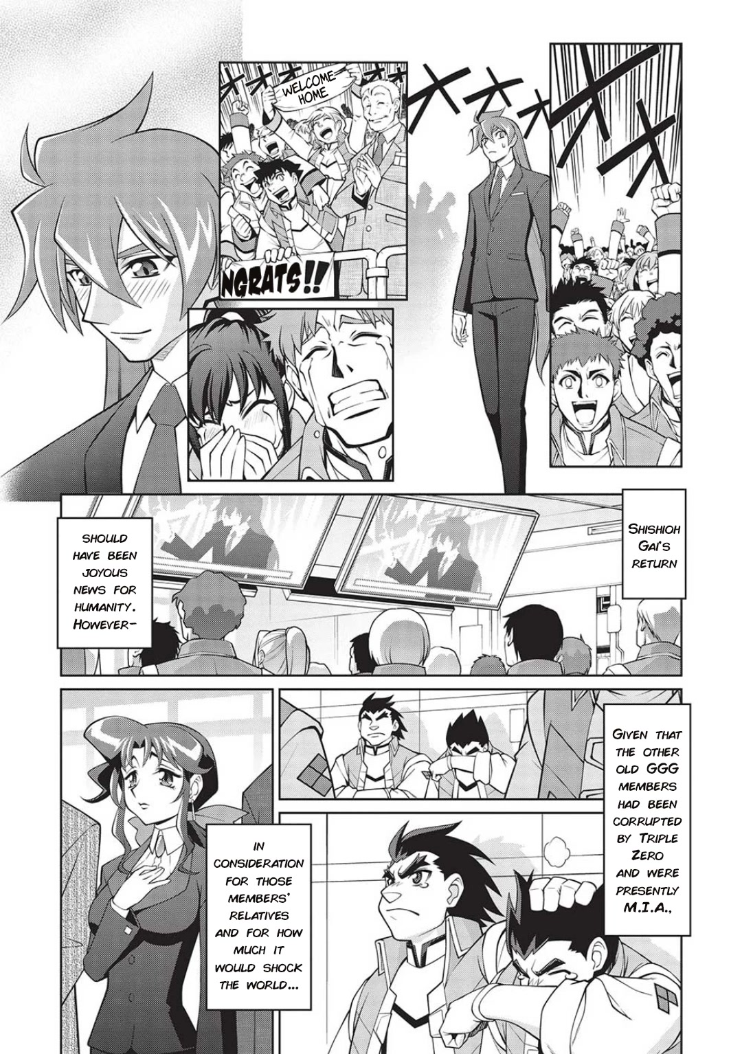 Hakaiou ~GaoGaiGar vs Betterman~ the COMIC Chapter 5.6-4 page 21 - Vol.5 Chapter 6.04: Portent -KIZASI- (Part 04)