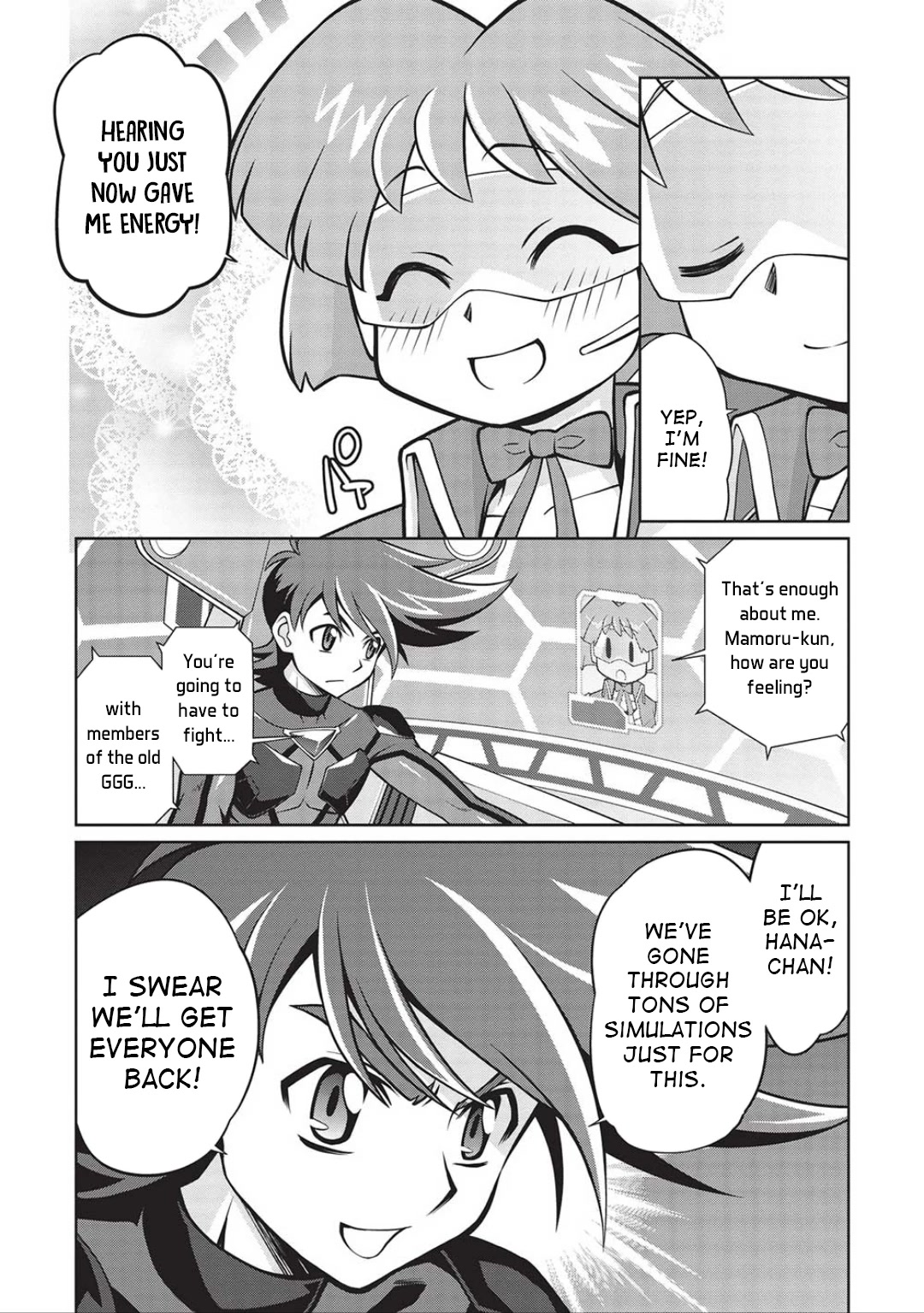 Hakaiou ~GaoGaiGar vs Betterman~ the COMIC Chapter 5.6-5 page 8 - Vol.5 Chapter 6.05: Portent -KIZASI- (Part 05)