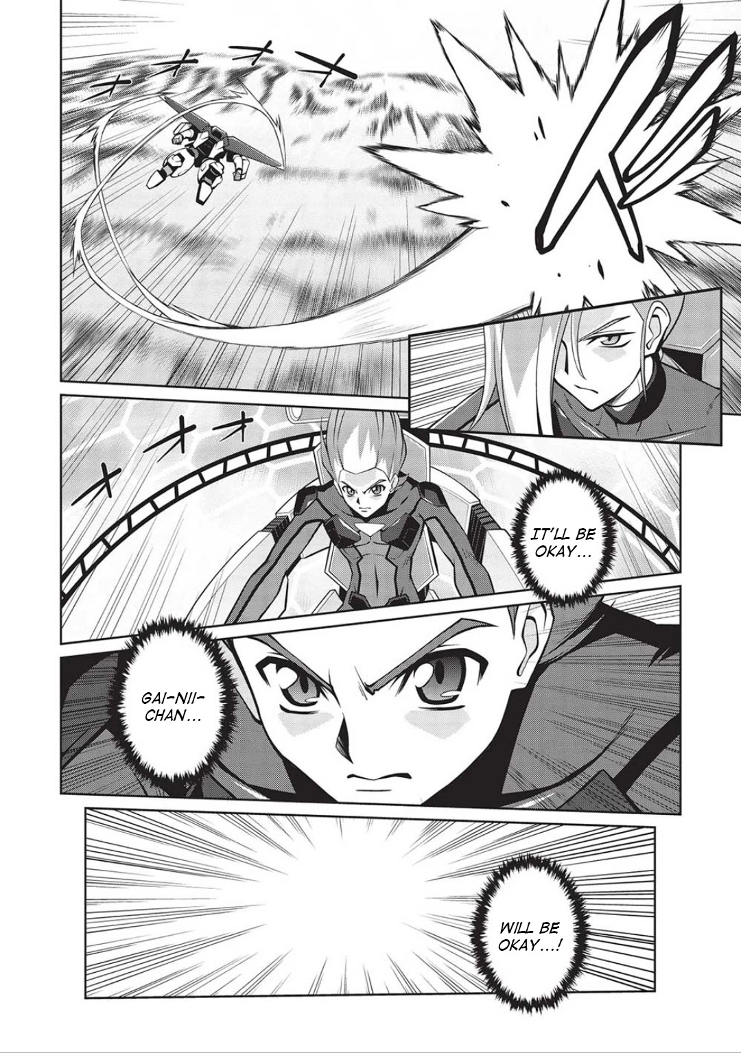 Hakaiou ~GaoGaiGar vs Betterman~ the COMIC Chapter 5.6-6 page 16 - Vol.5 Chapter 6.06: Portent -KIZASI- (Part 06)