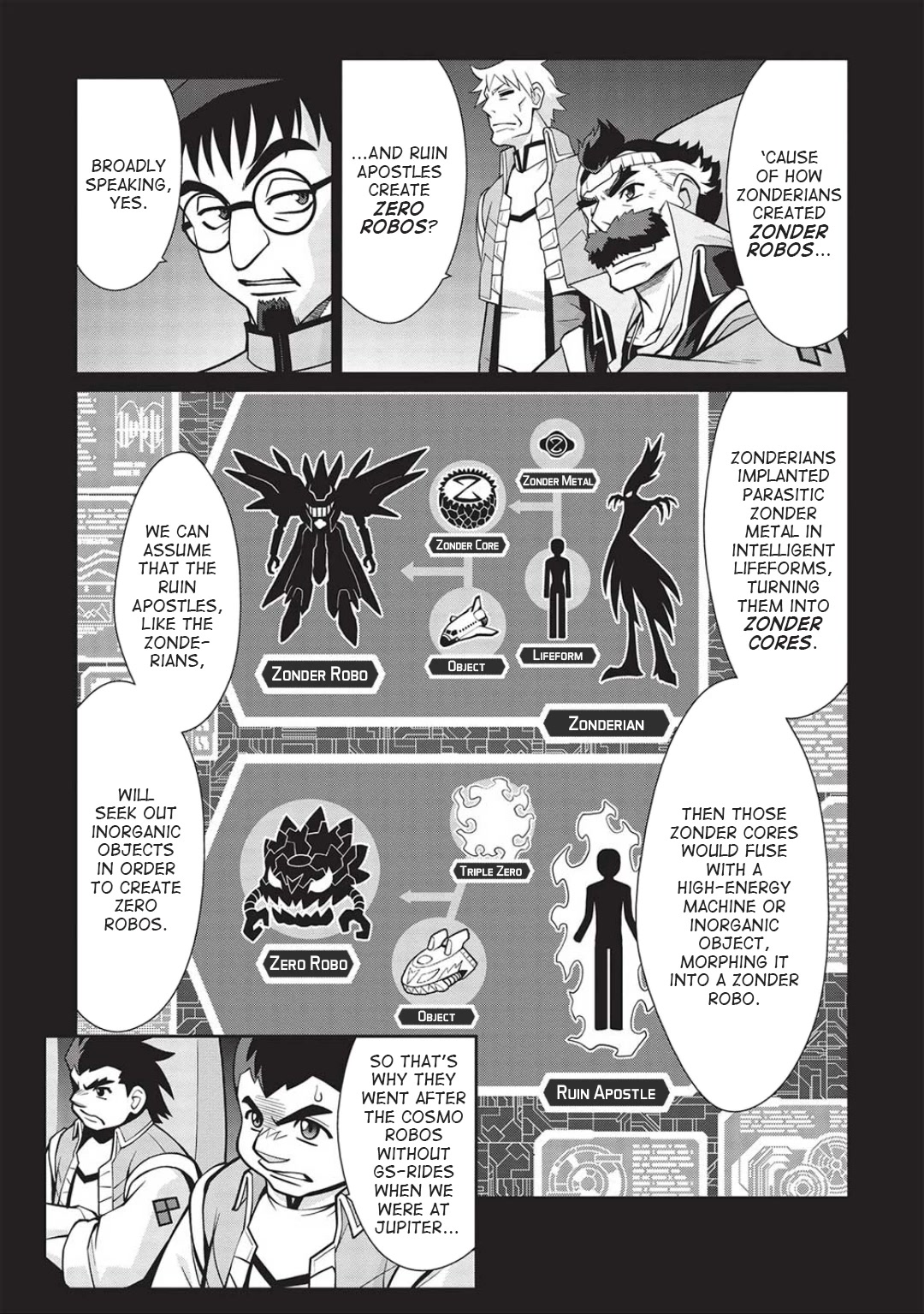 Hakaiou ~GaoGaiGar vs Betterman~ the COMIC Chapter 5.6-6 page 3 - Vol.5 Chapter 6.06: Portent -KIZASI- (Part 06)