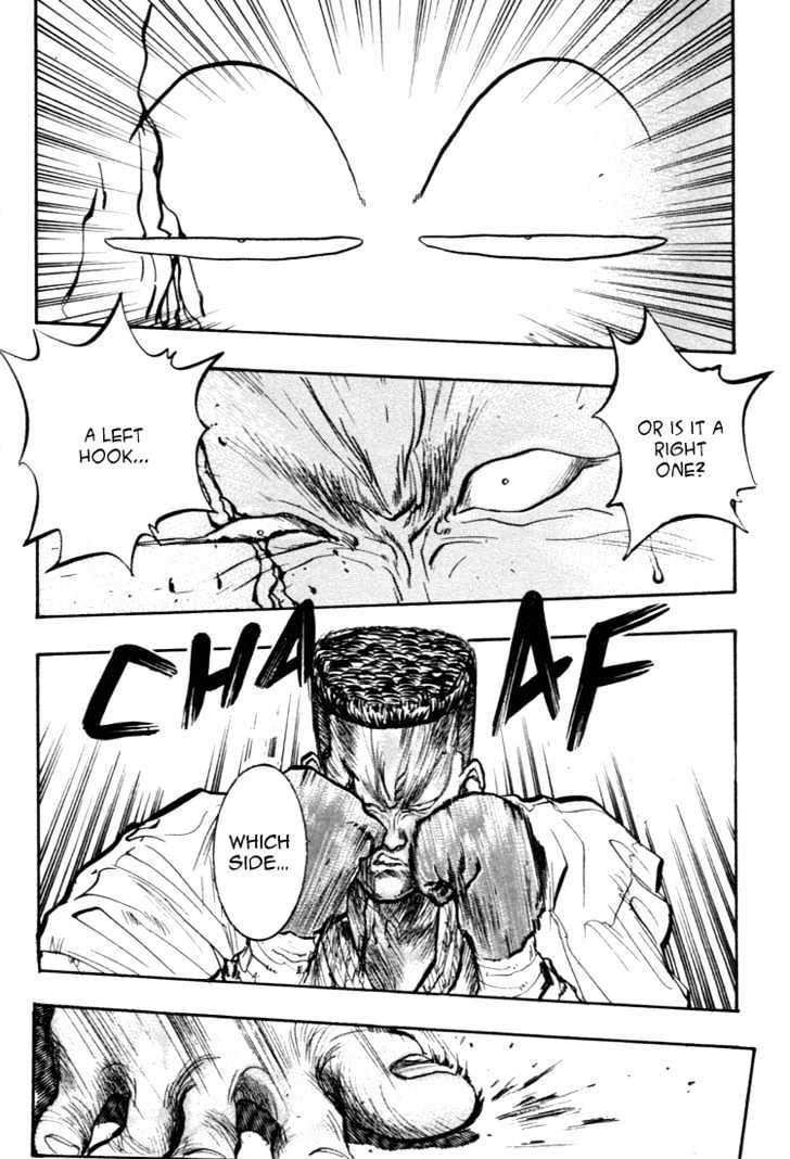 Hakaiou Noritaka Chapter 43 page 14 - Chapter 43 : blind spot and blood shedding