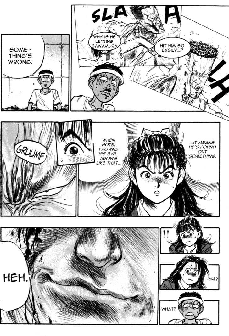 Hakaiou Noritaka Chapter 43 page 8 - Chapter 43 : blind spot and blood shedding