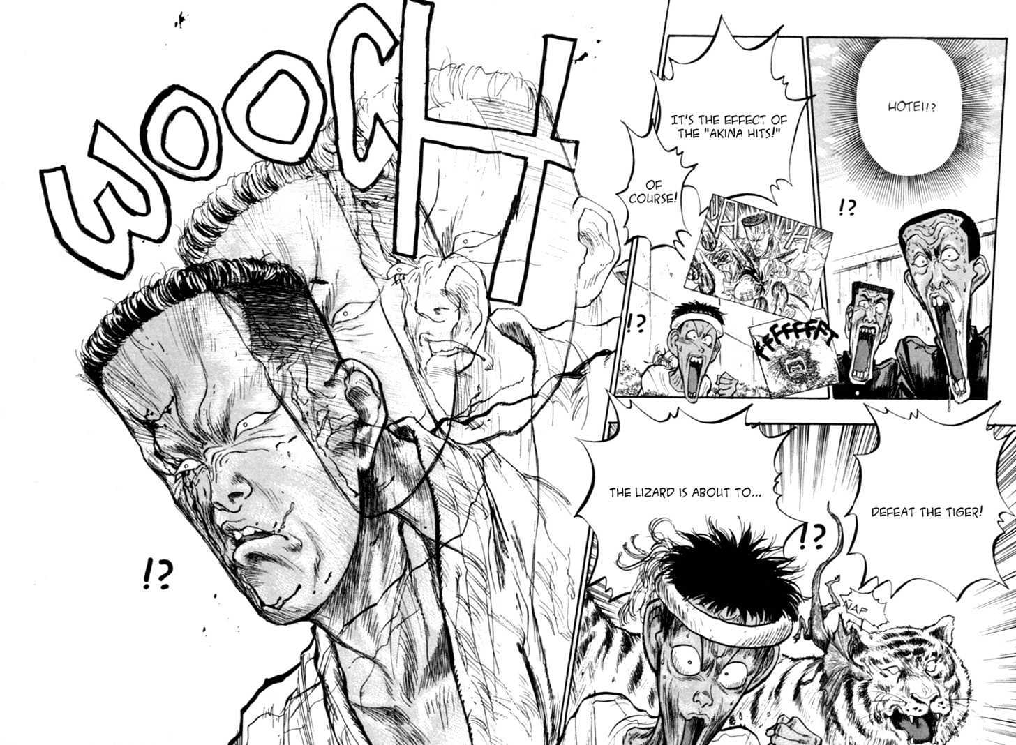 Hakaiou Noritaka Chapter 44 page 14 - Chapter 44 : the terrifying chameleon tactic