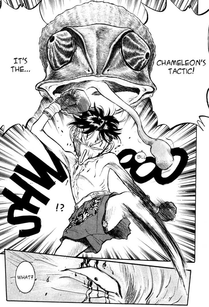 Hakaiou Noritaka Chapter 44 page 6 - Chapter 44 : the terrifying chameleon tactic