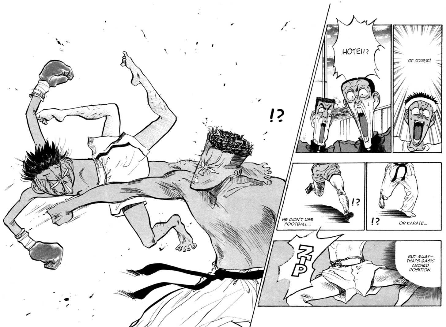 Hakaiou Noritaka Chapter 46 page 9 - Chapter 46 : End of the Fight on Concrete
