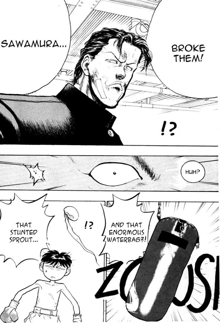 Hakaiou Noritaka Chapter 52 page 16 - Chapter 52 : sawamura rises against the foriegn student